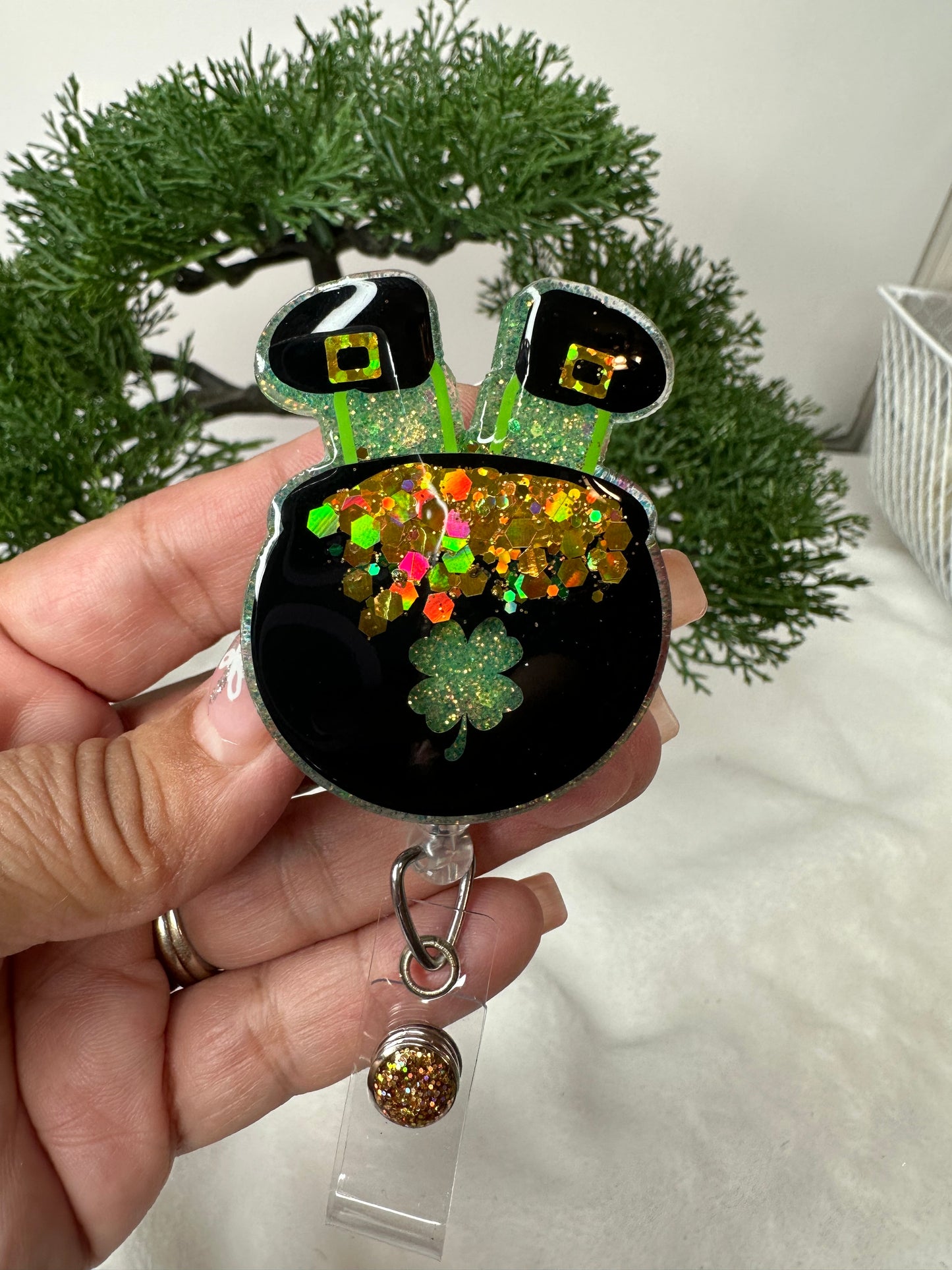 Pot of Gold Badge Reel