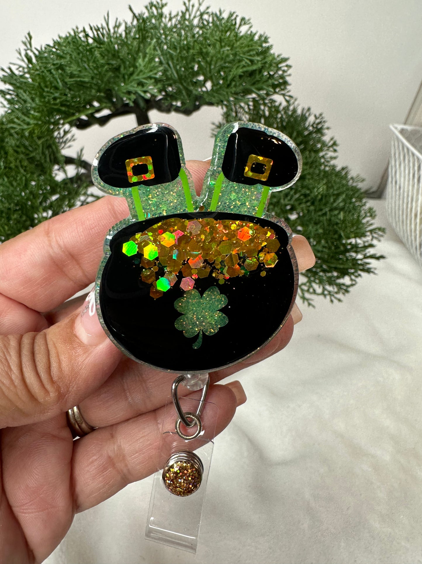Pot of Gold Badge Reel