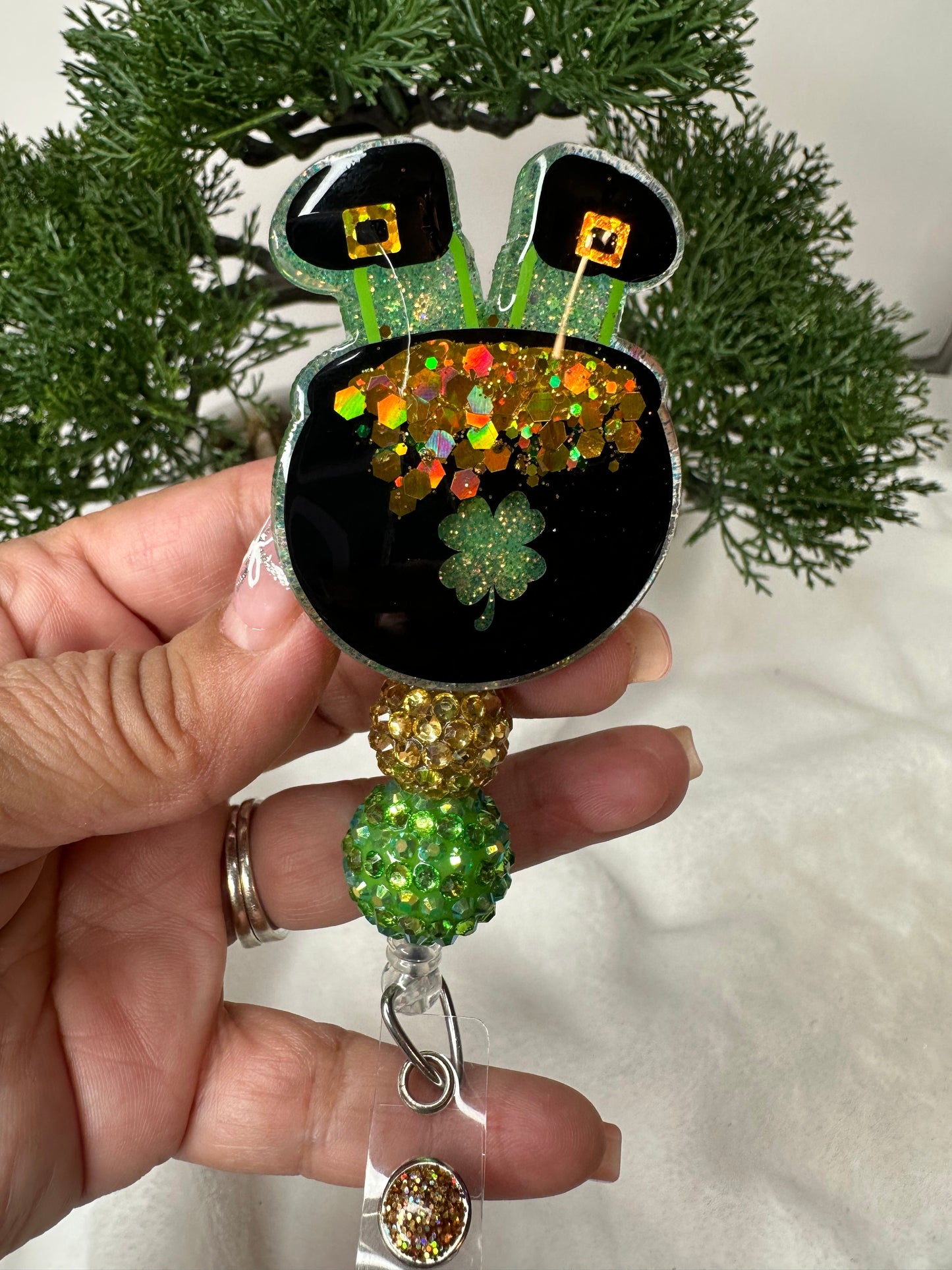 Pot of Gold Badge Reel