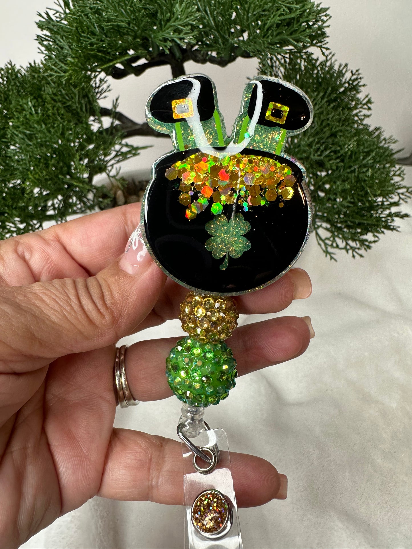 Pot of Gold Badge Reel