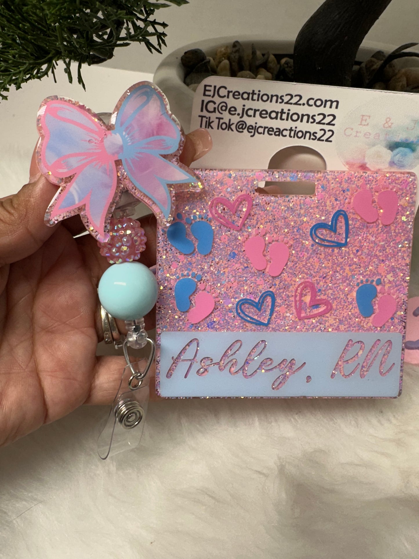 Coquette L&D Badge Buddy Set