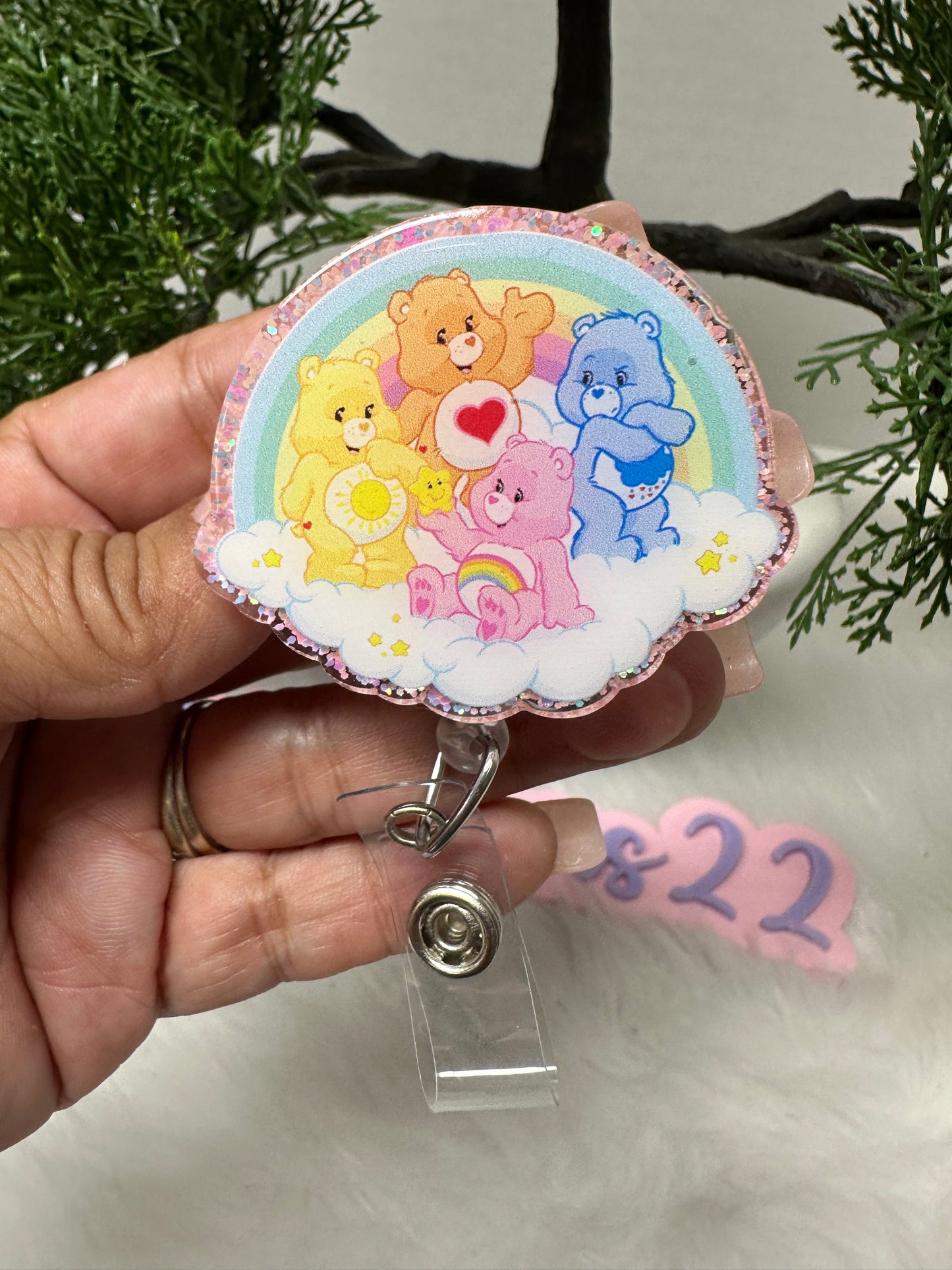 Care Bears Badge Reel