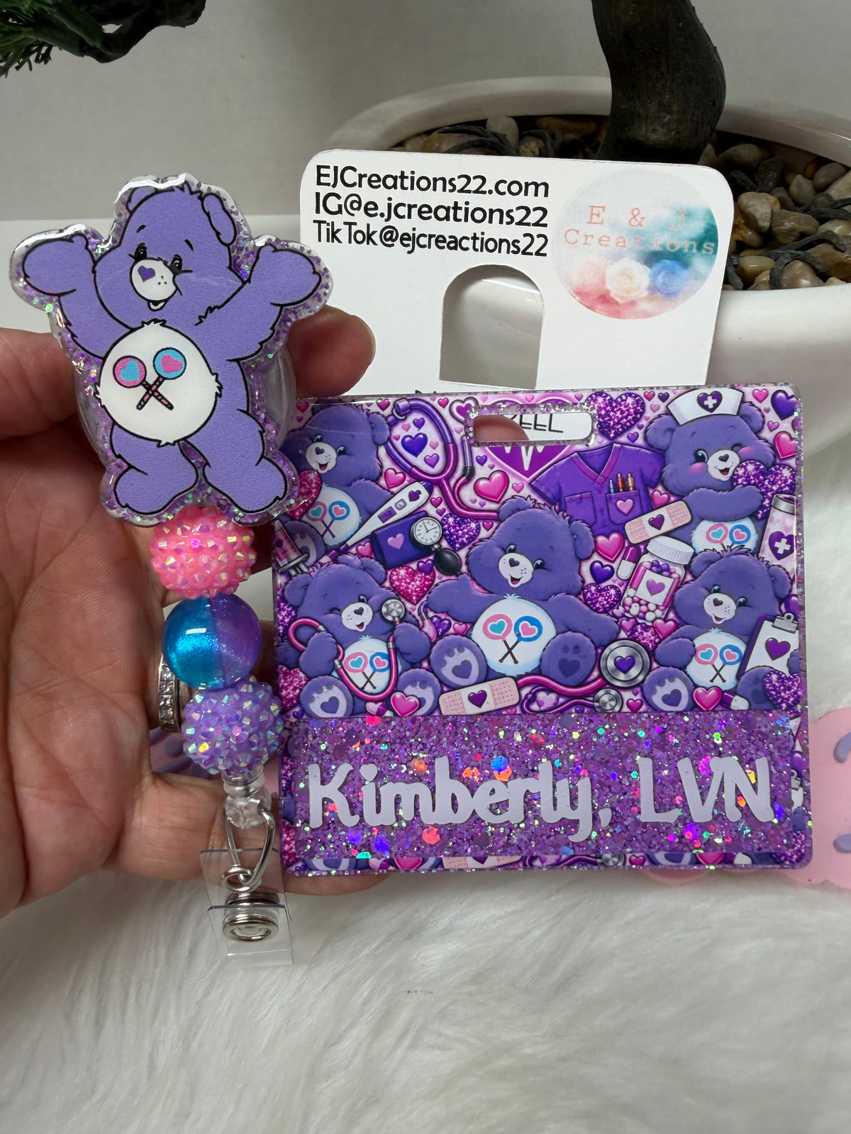 Share Bear Badge Buddy Set