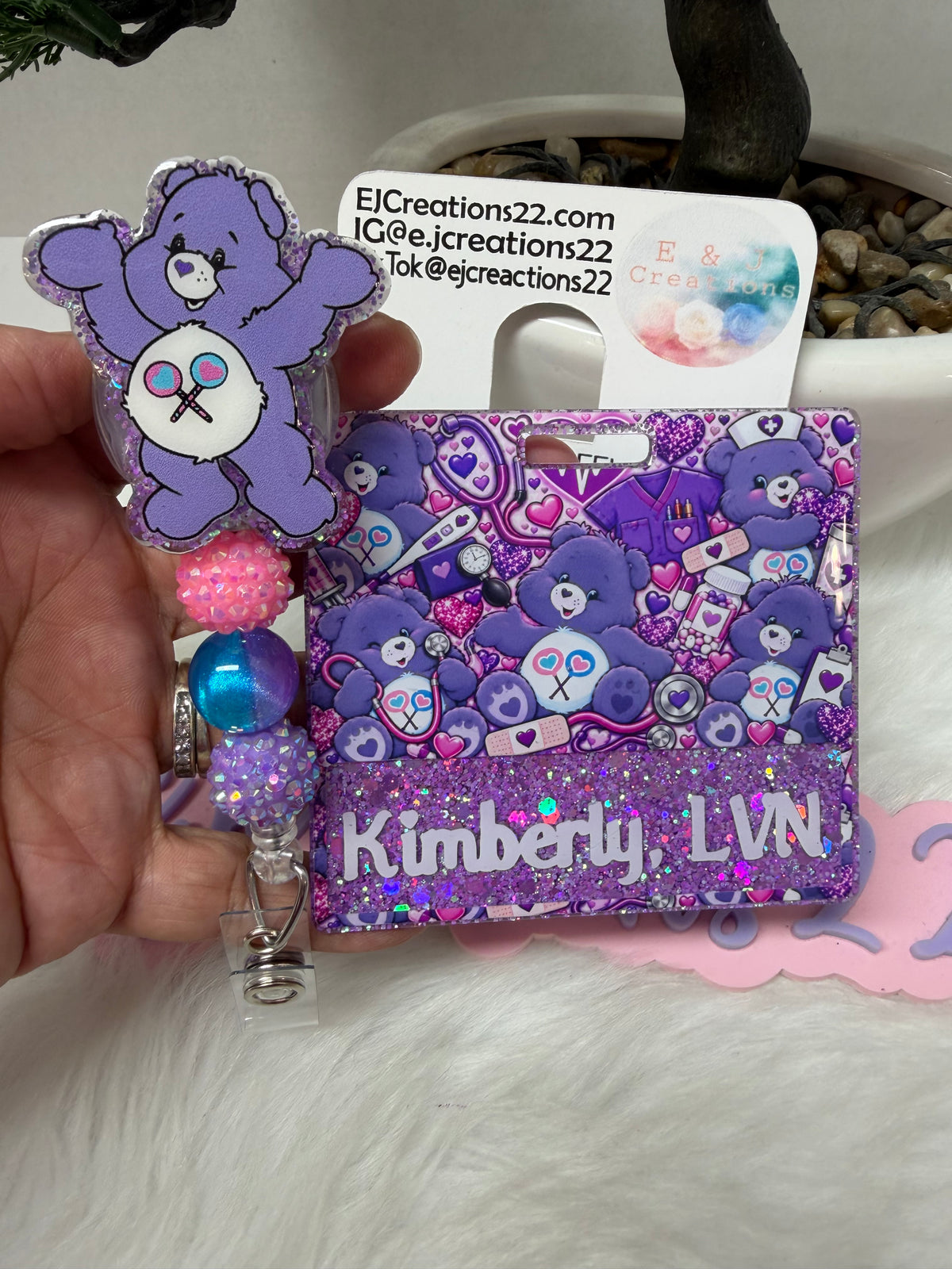 Share Bear Badge Buddy Set