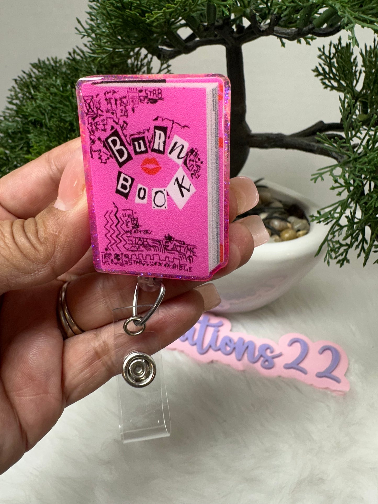 Burn Book Badge Reel