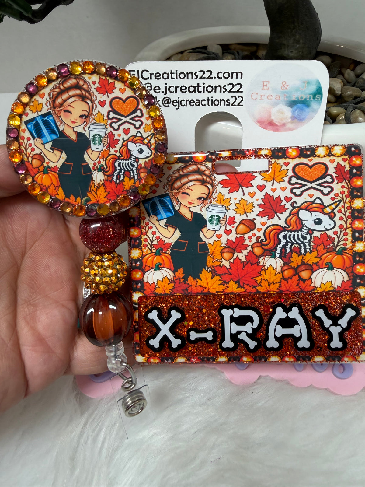 Fall X-RAY Badge Buddy Set