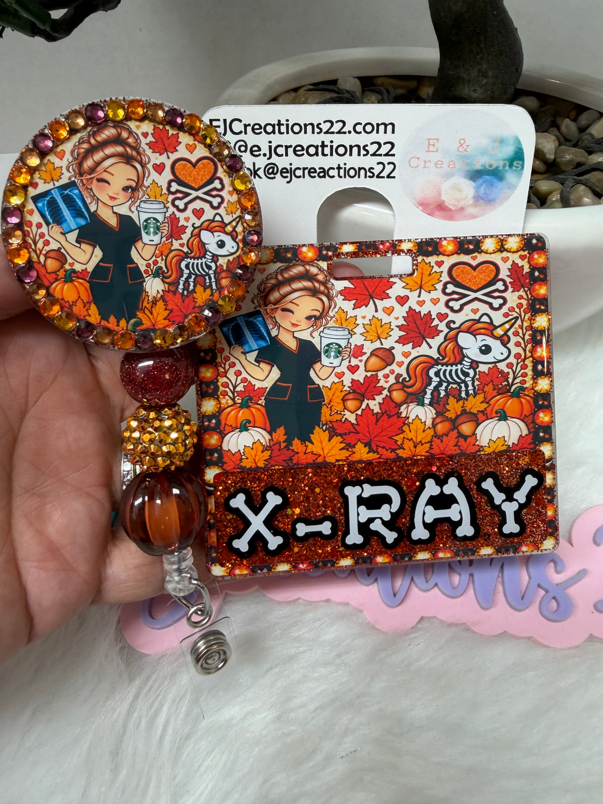 Fall X-RAY Badge Buddy Set