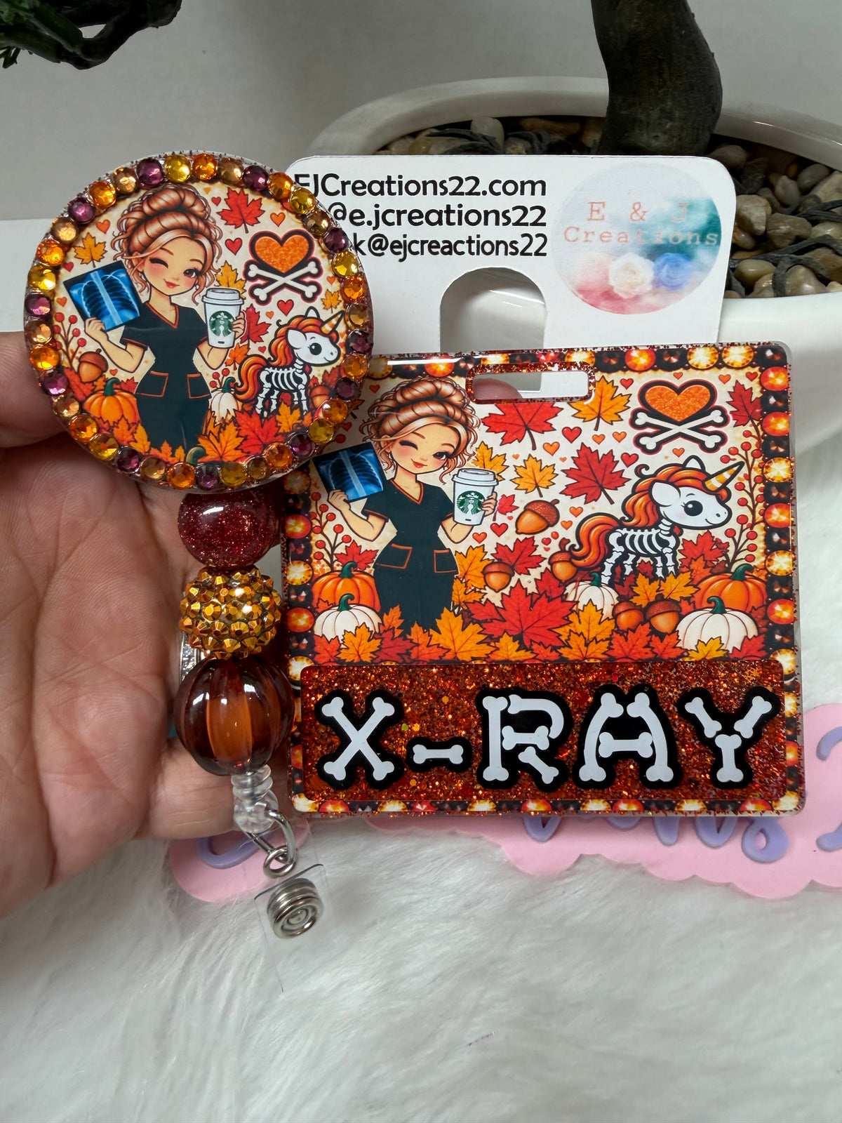 Fall X-RAY Badge Buddy Set