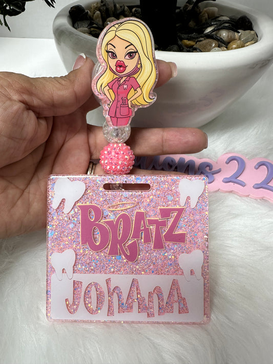 Chloe Bratz Dental Assistant Badge Buddy Set