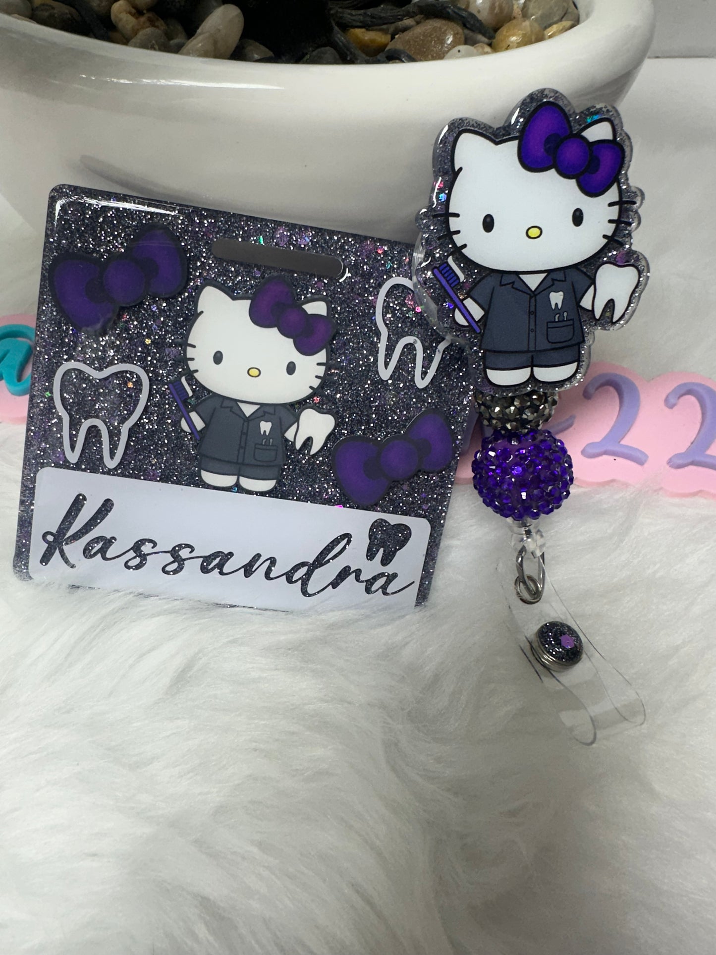 HK Dental Assistant Badge Buddy Set