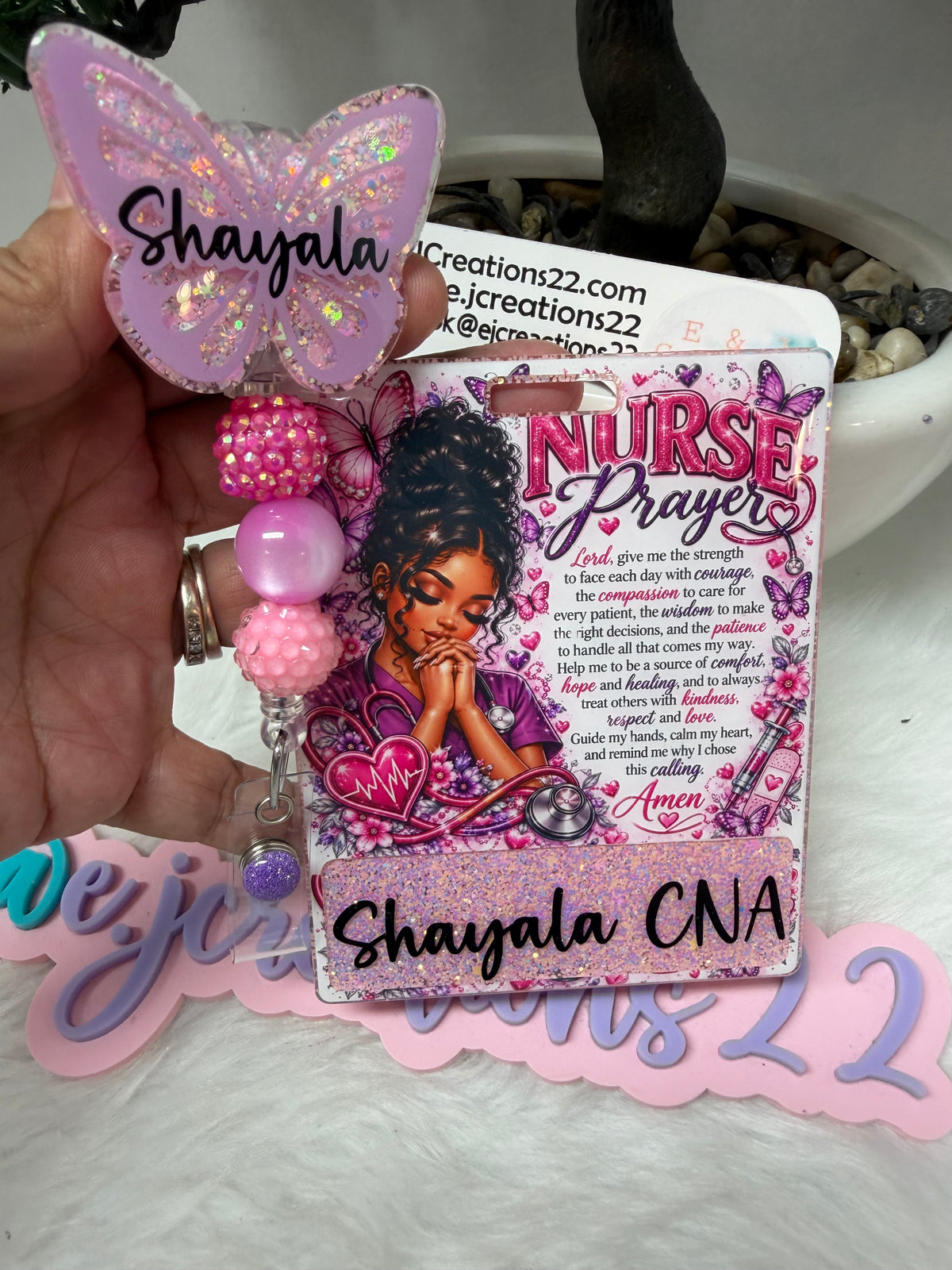 NURSE Prayer Badge Buddy