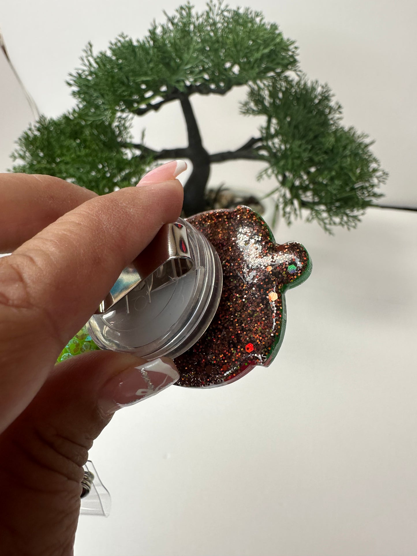 Choco Dip Strawberry Badge Reel