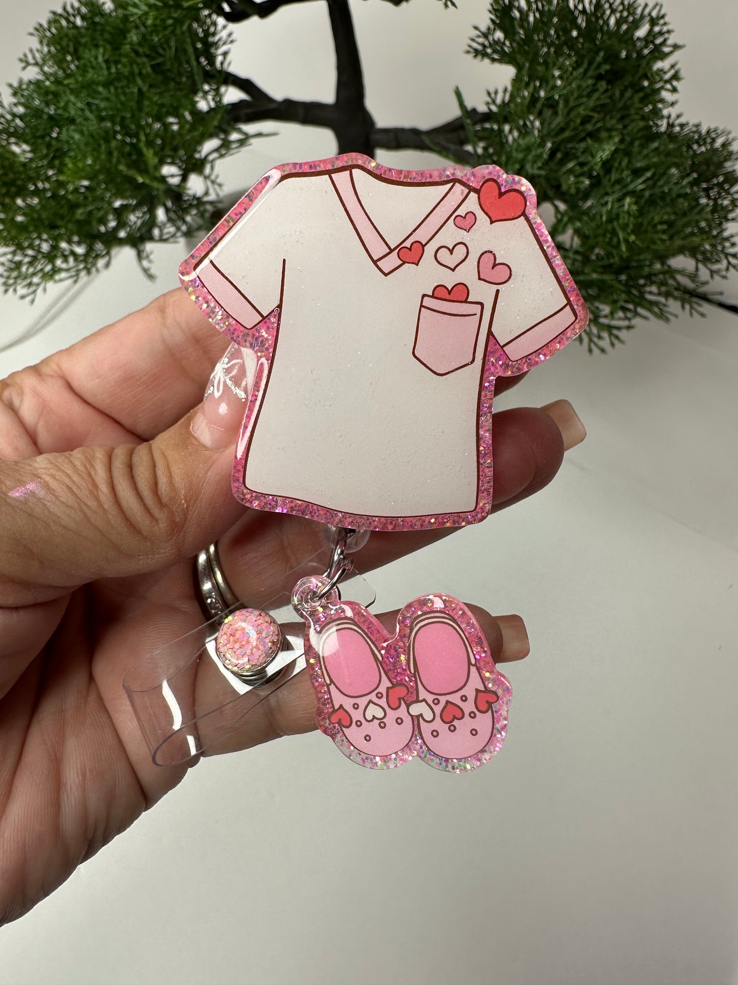 Nurse Love Badge Reel