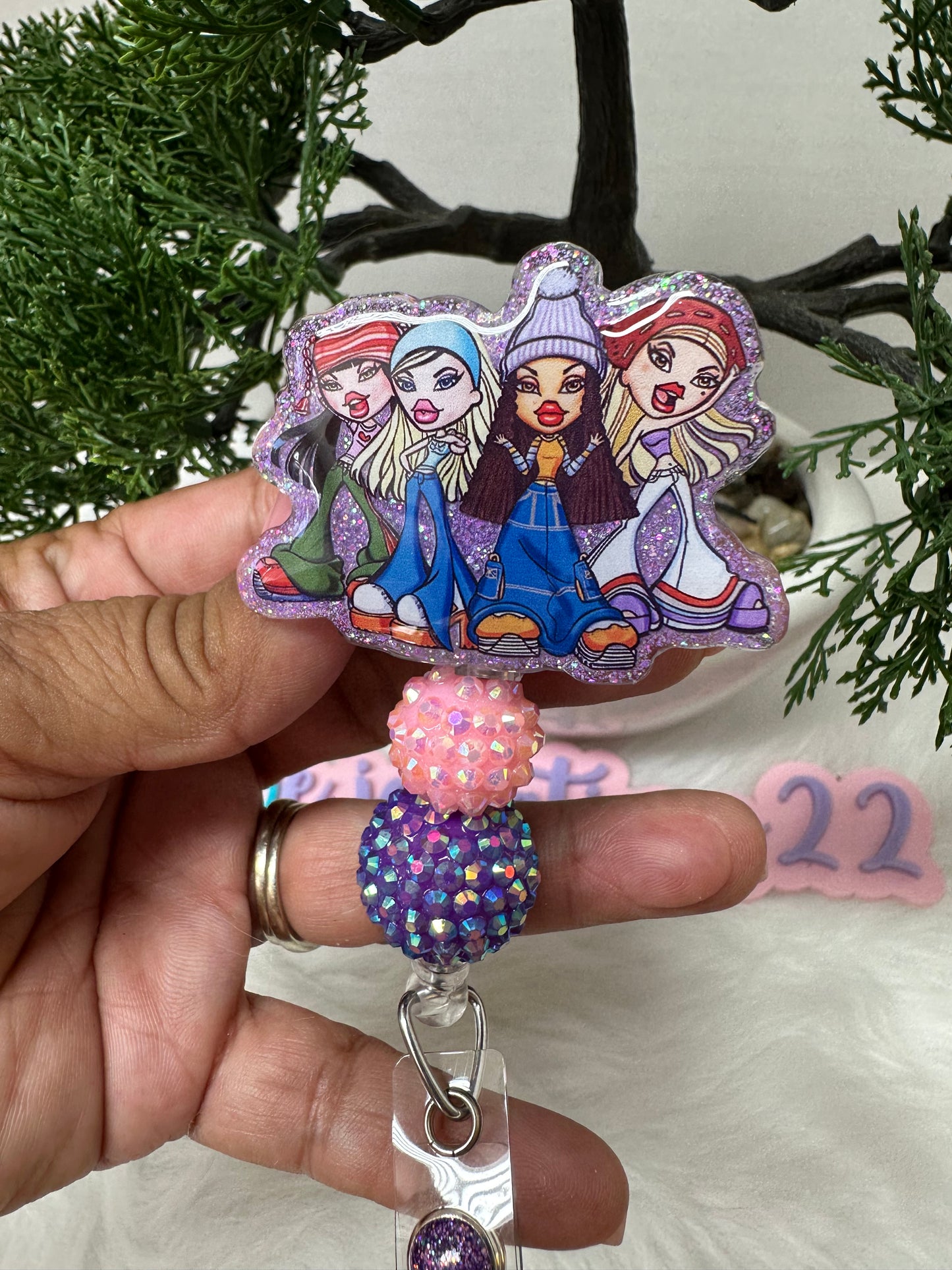 Bratz Dollz Badge Reel