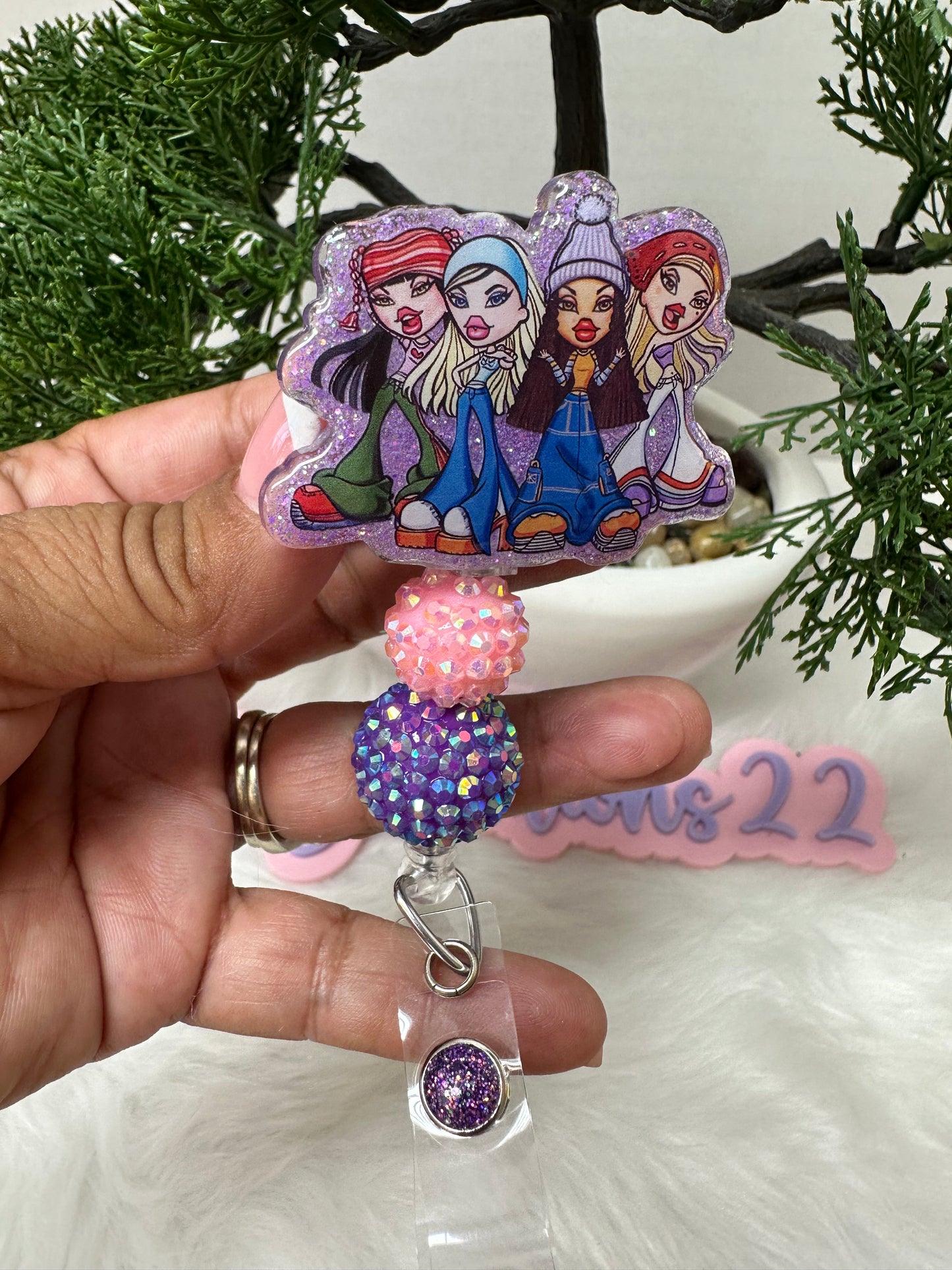 Bratz Dollz Badge Reel