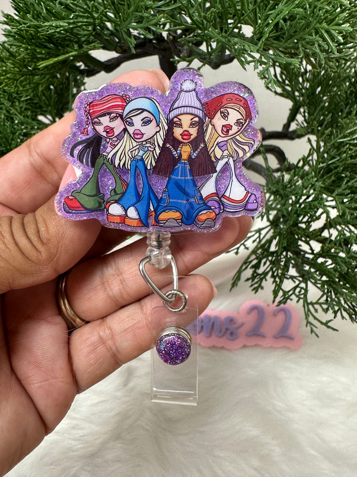 Bratz Dollz Badge Reel