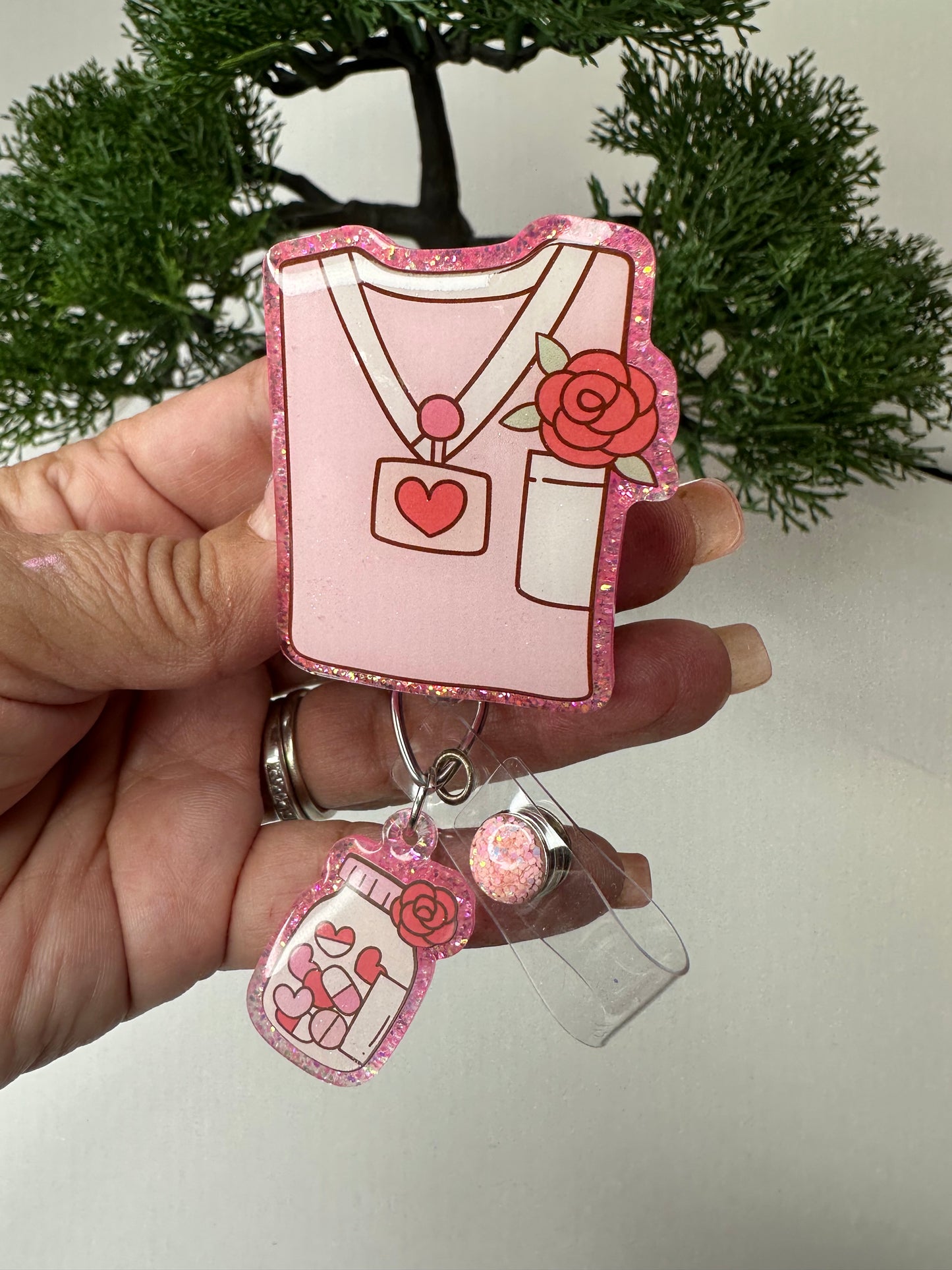 Nurse Love Badge Reel
