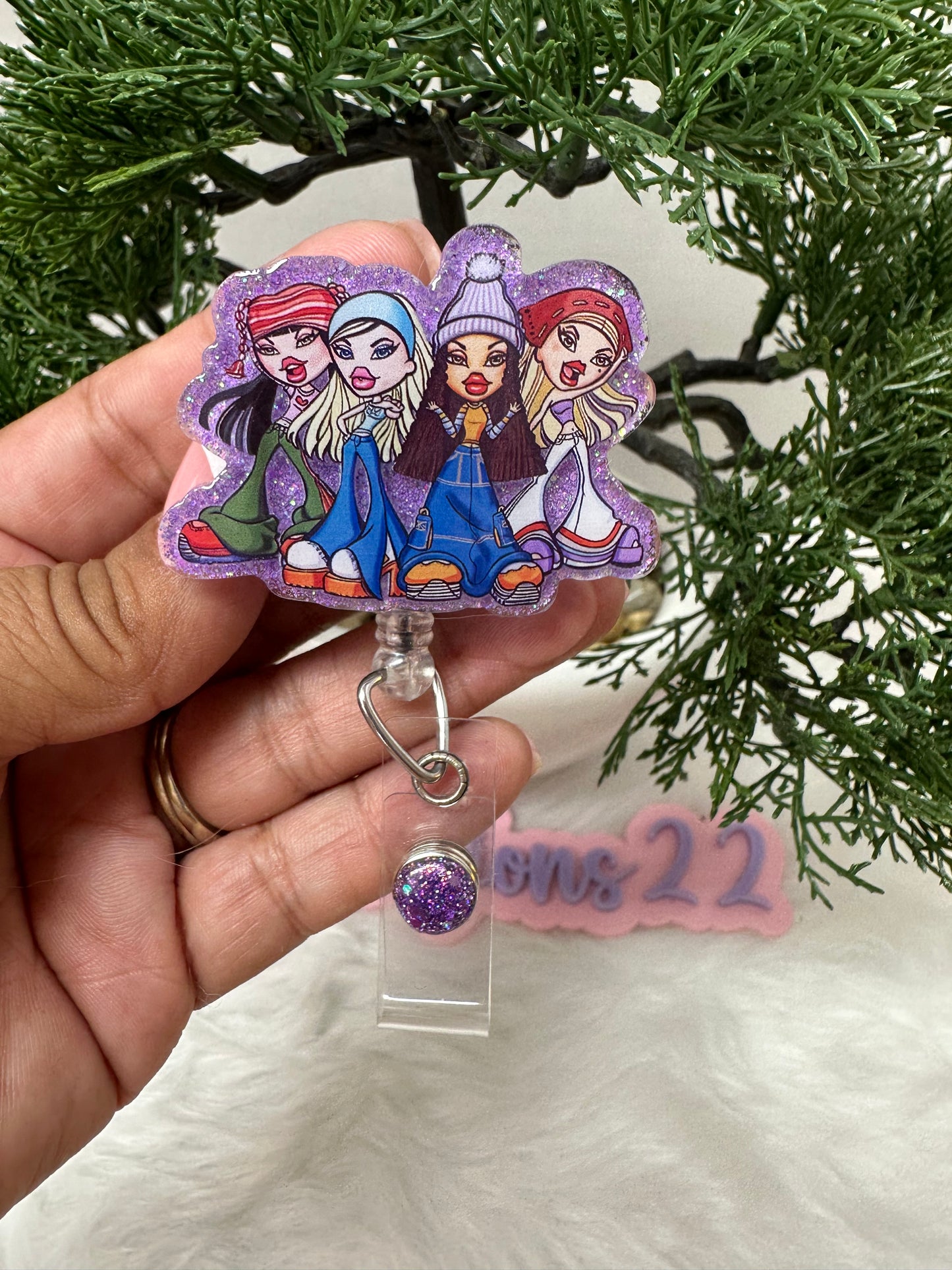 Bratz Dollz Badge Reel