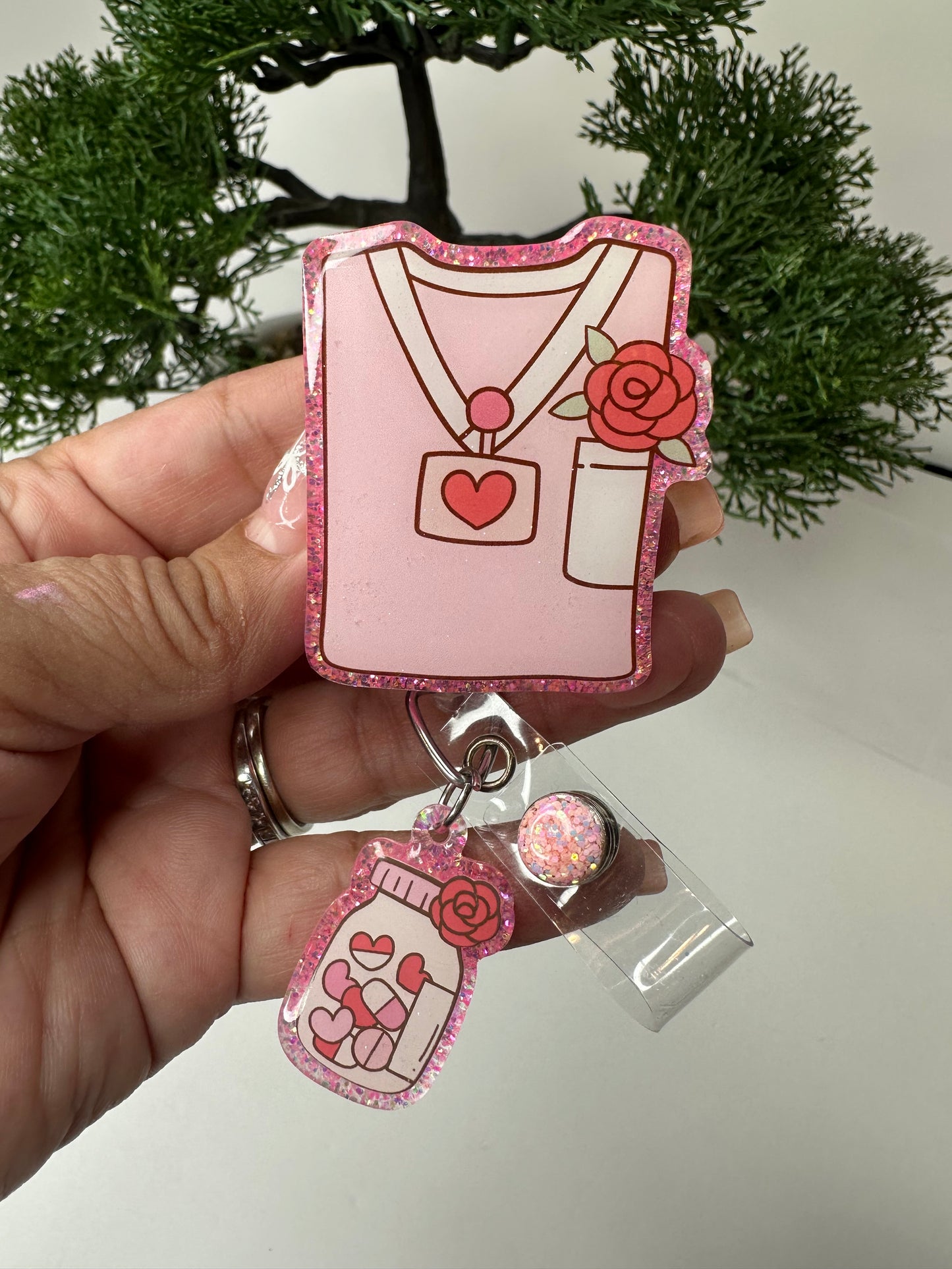 Nurse Love Badge Reel