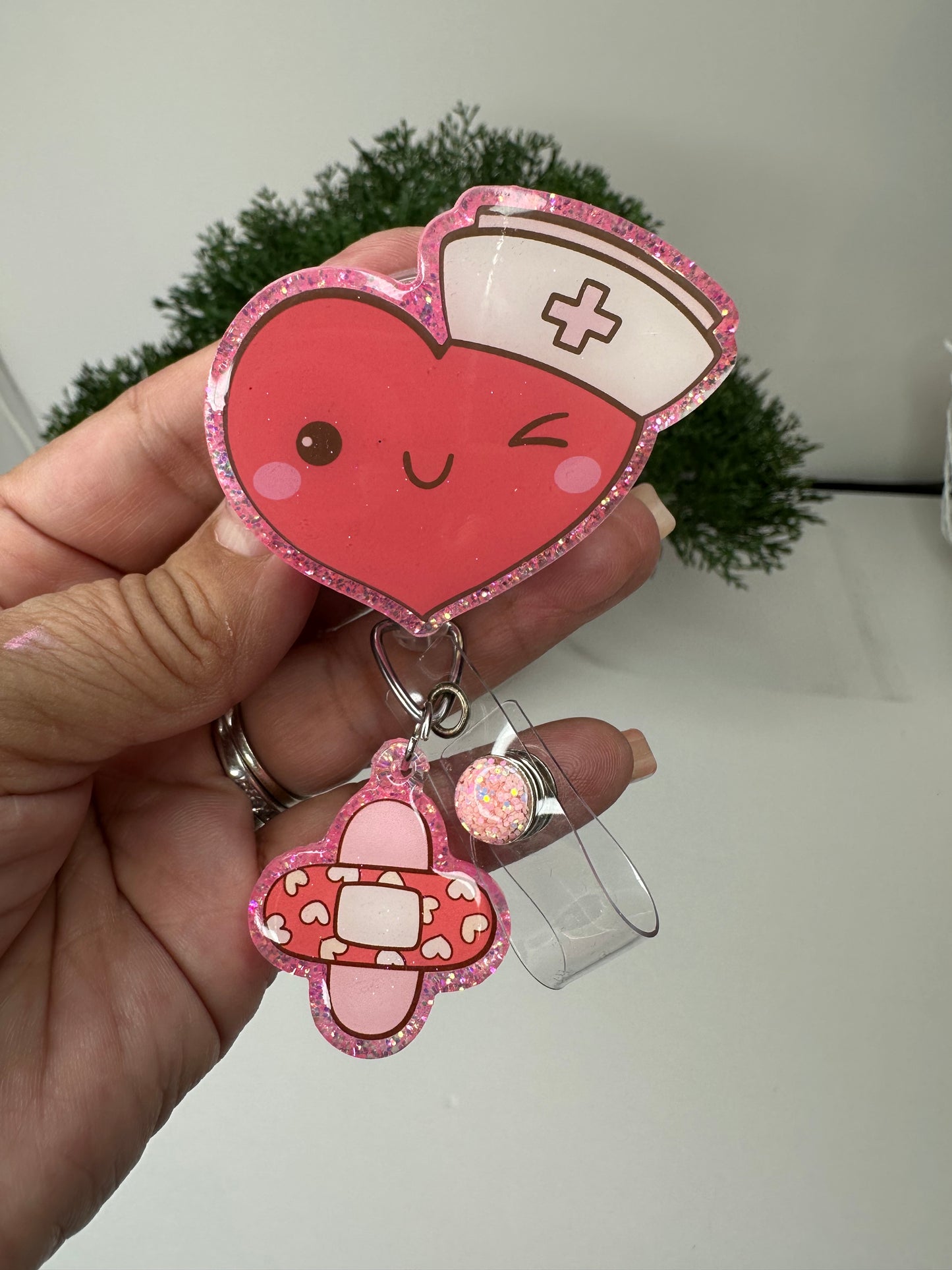 Nurse Love Badge Reel