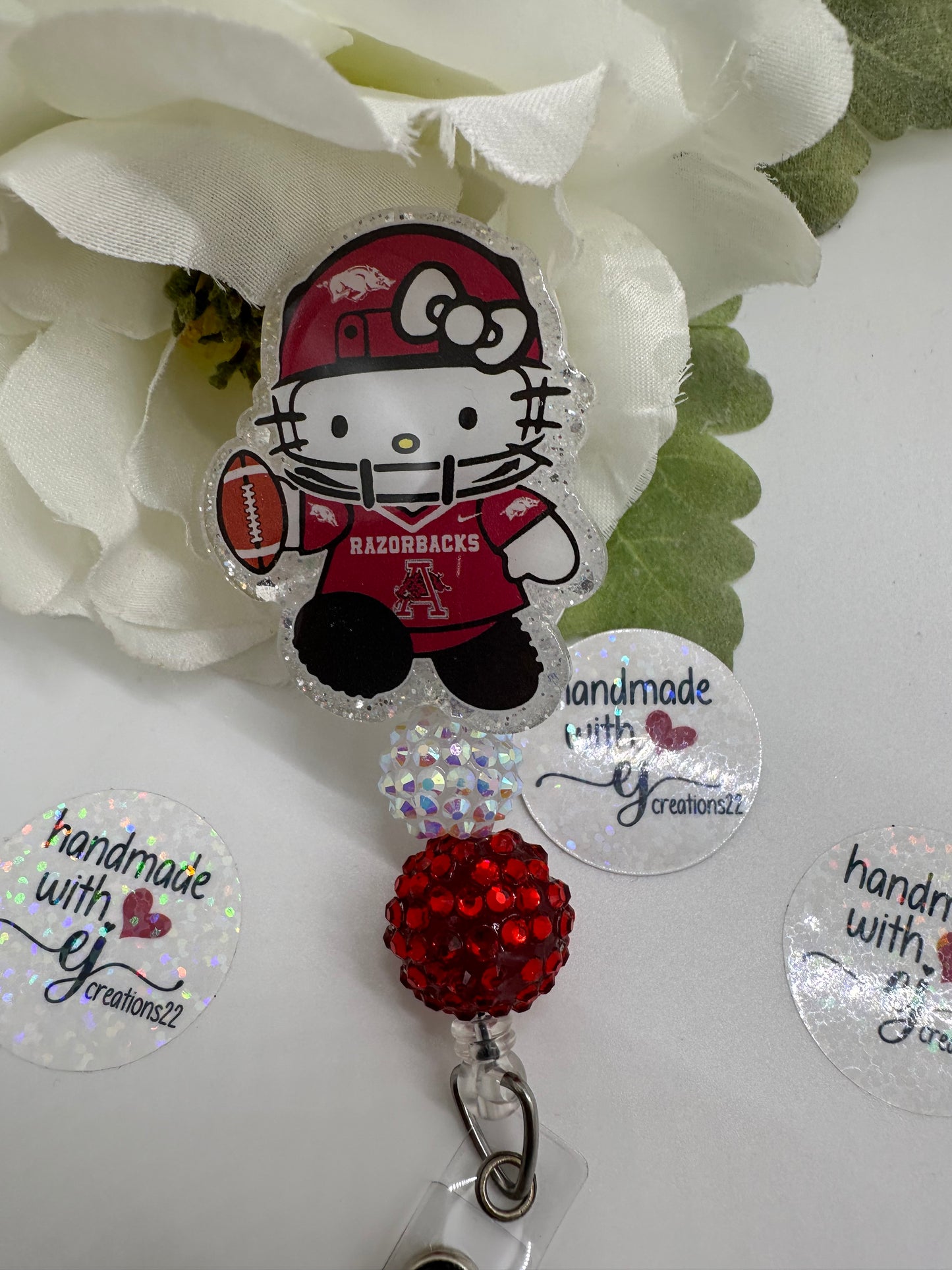 Kitty Football Badge Reel