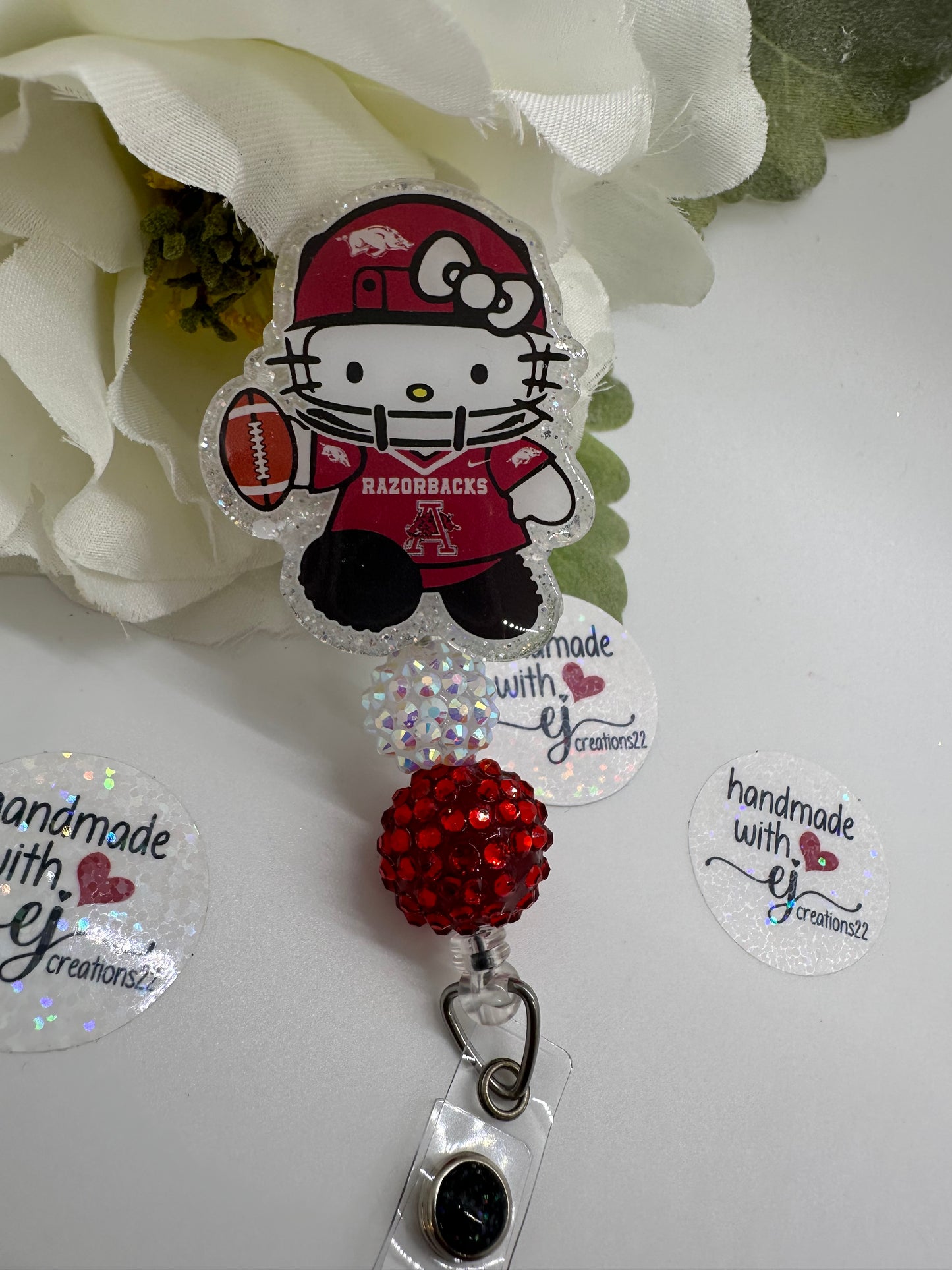 Kitty Football Badge Reel