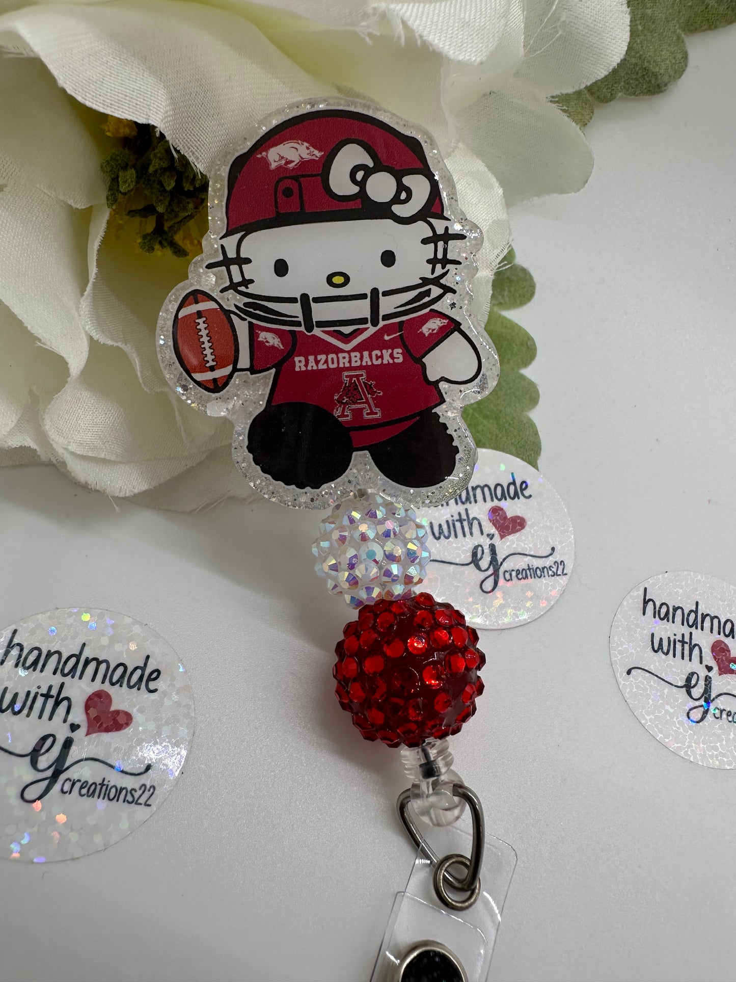 Kitty Football Badge Reel