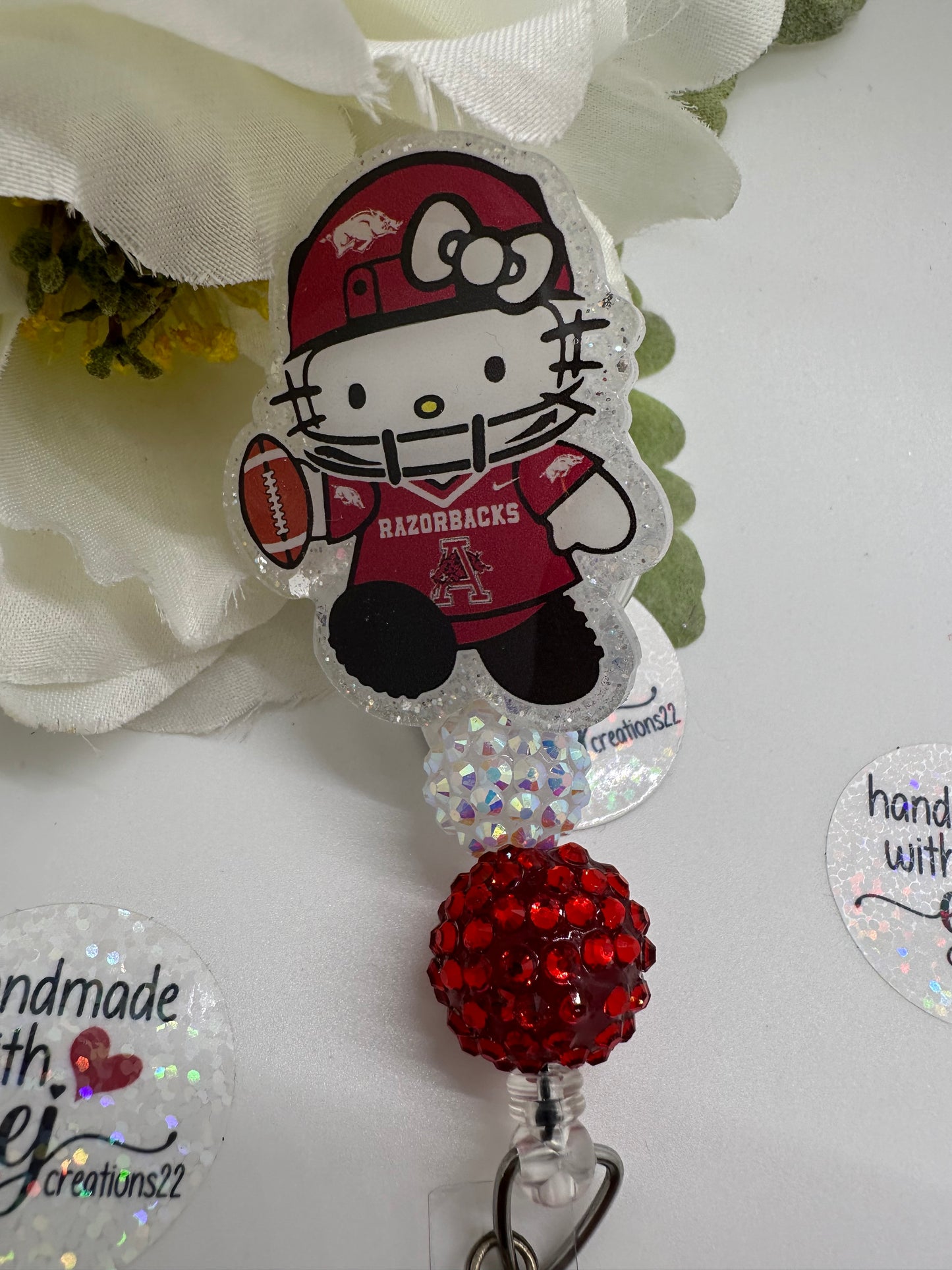 Kitty Football Badge Reel