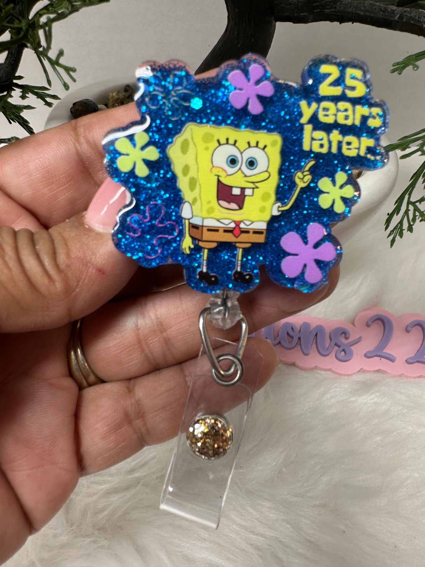 Sponge Bob Badge Reel