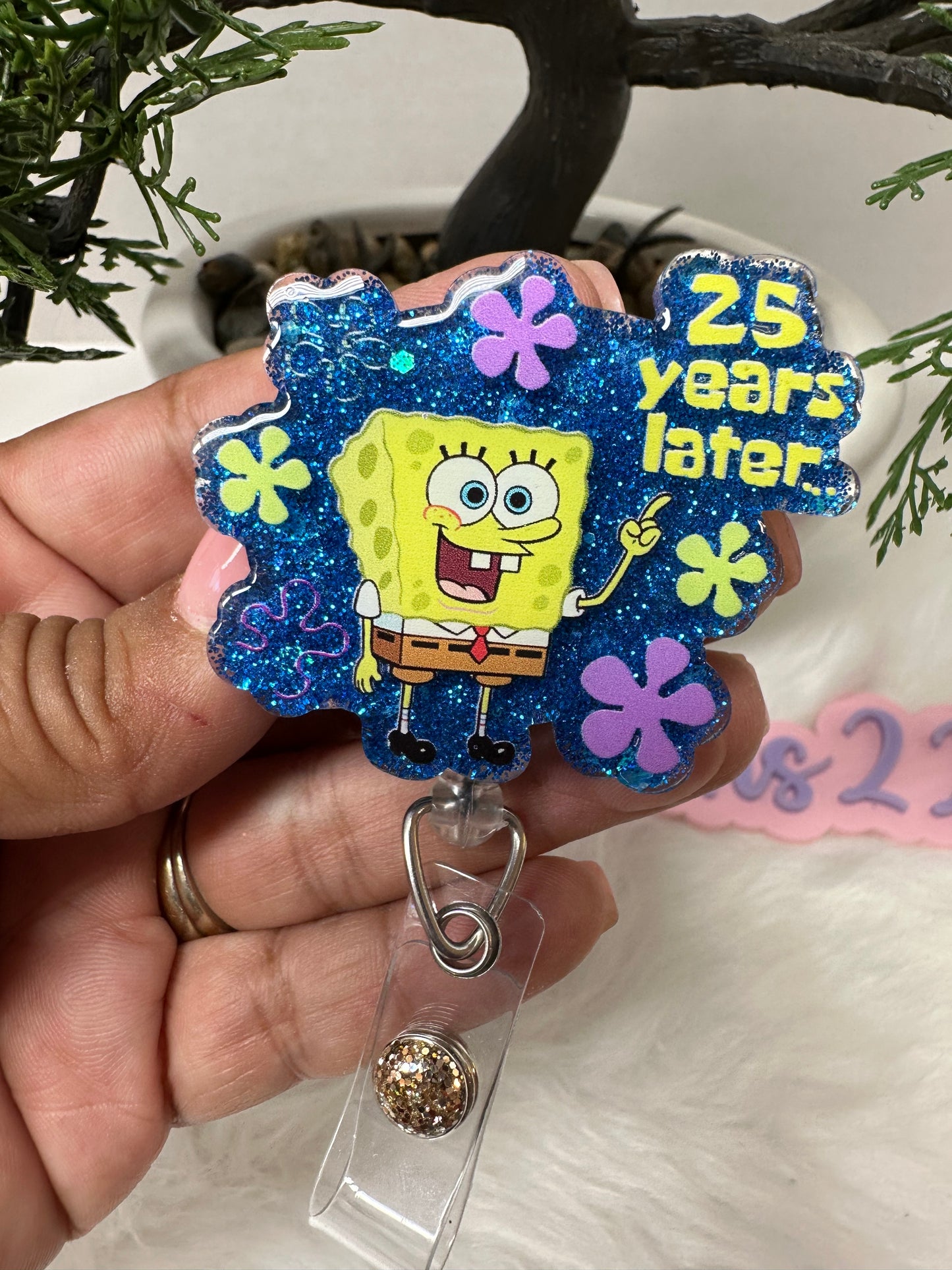 Sponge Bob Badge Reel