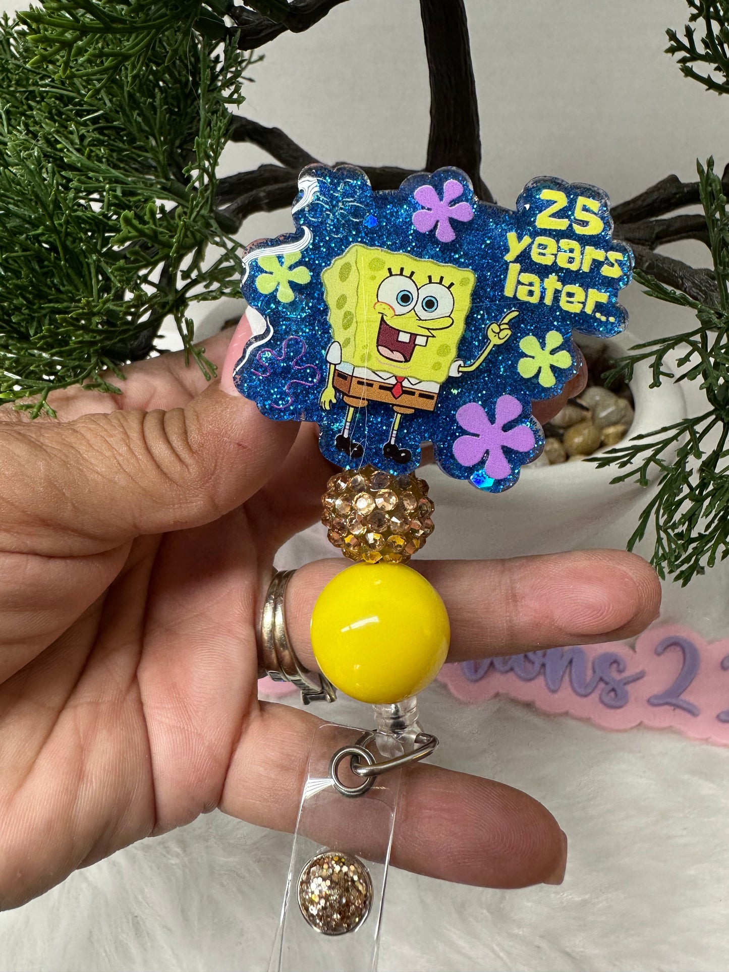 Sponge Bob Badge Reel