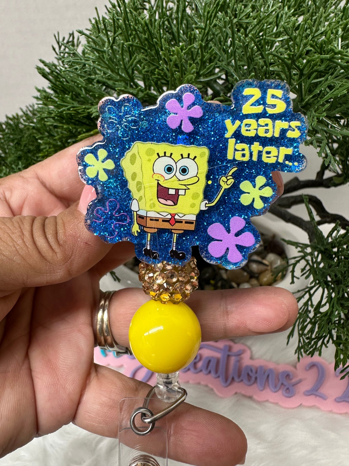 Sponge Bob Badge Reel