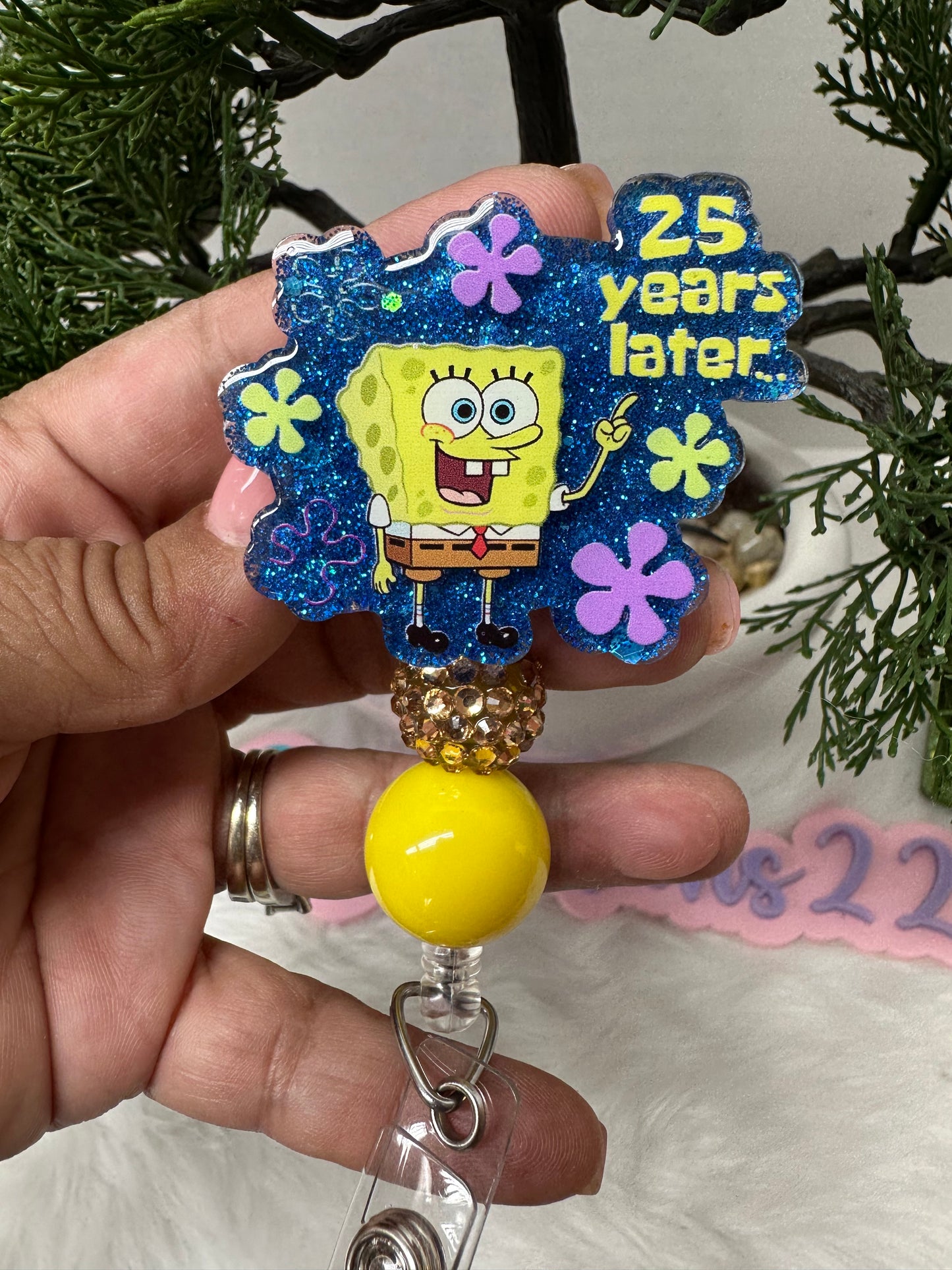 Sponge Bob Badge Reel
