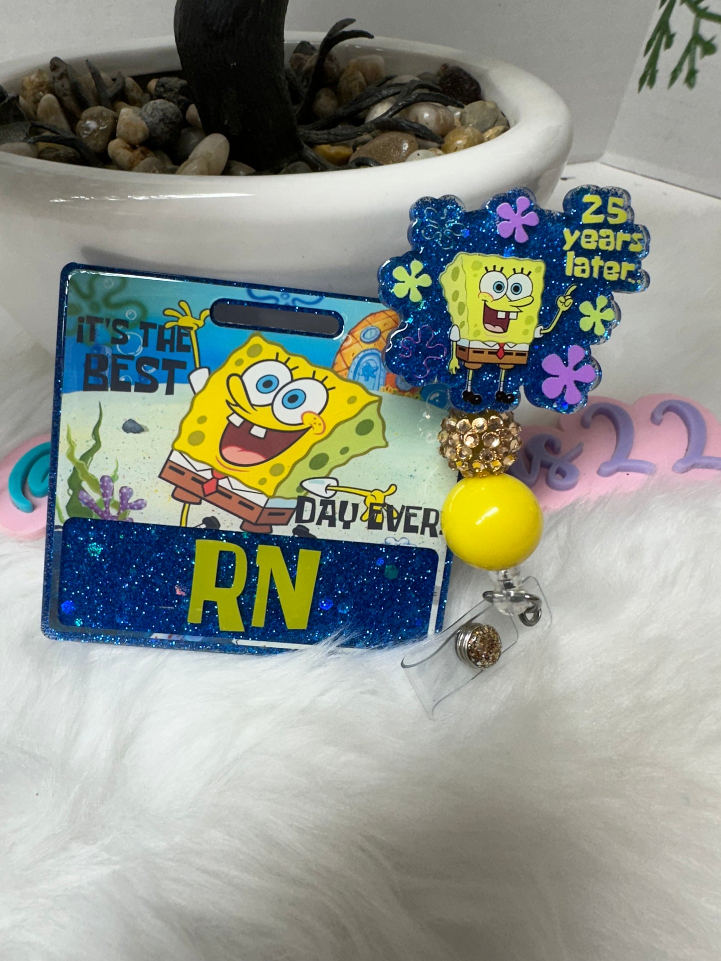 Sponge Bob Badge Buddy Set
