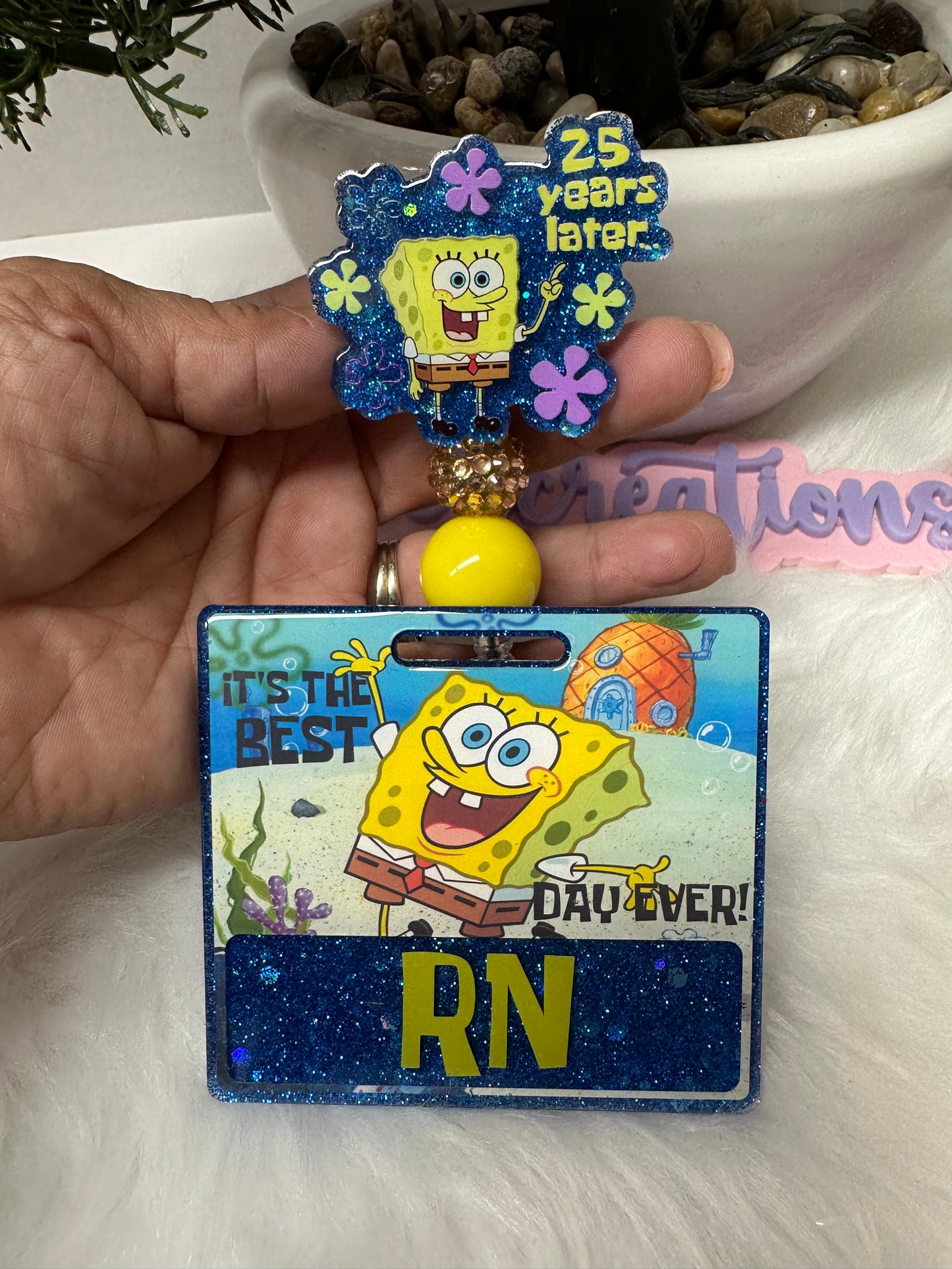 Sponge Bob Badge Buddy Set