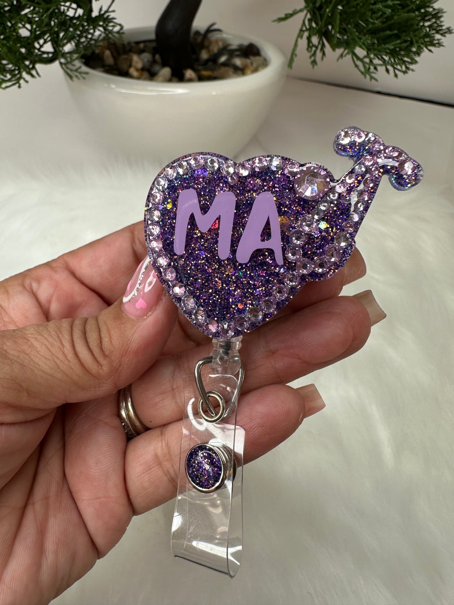 MA Nurse Heart Badge Reel