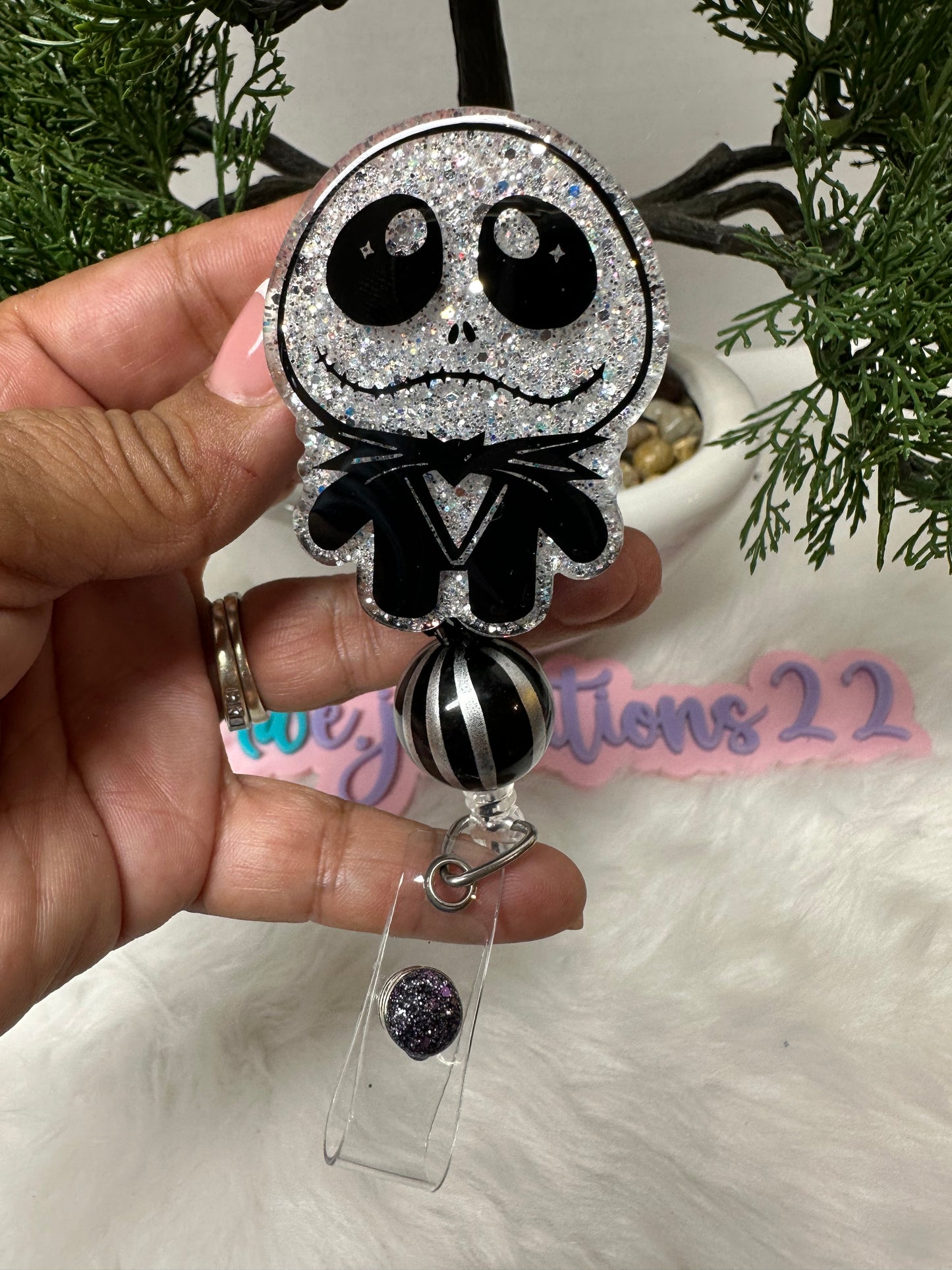 Spooky Jack Badge Reel