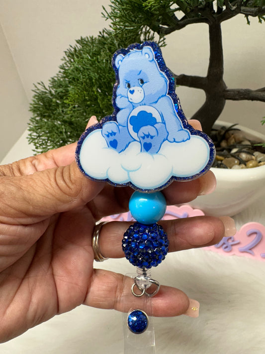 Grumpy Bear Badge Reel