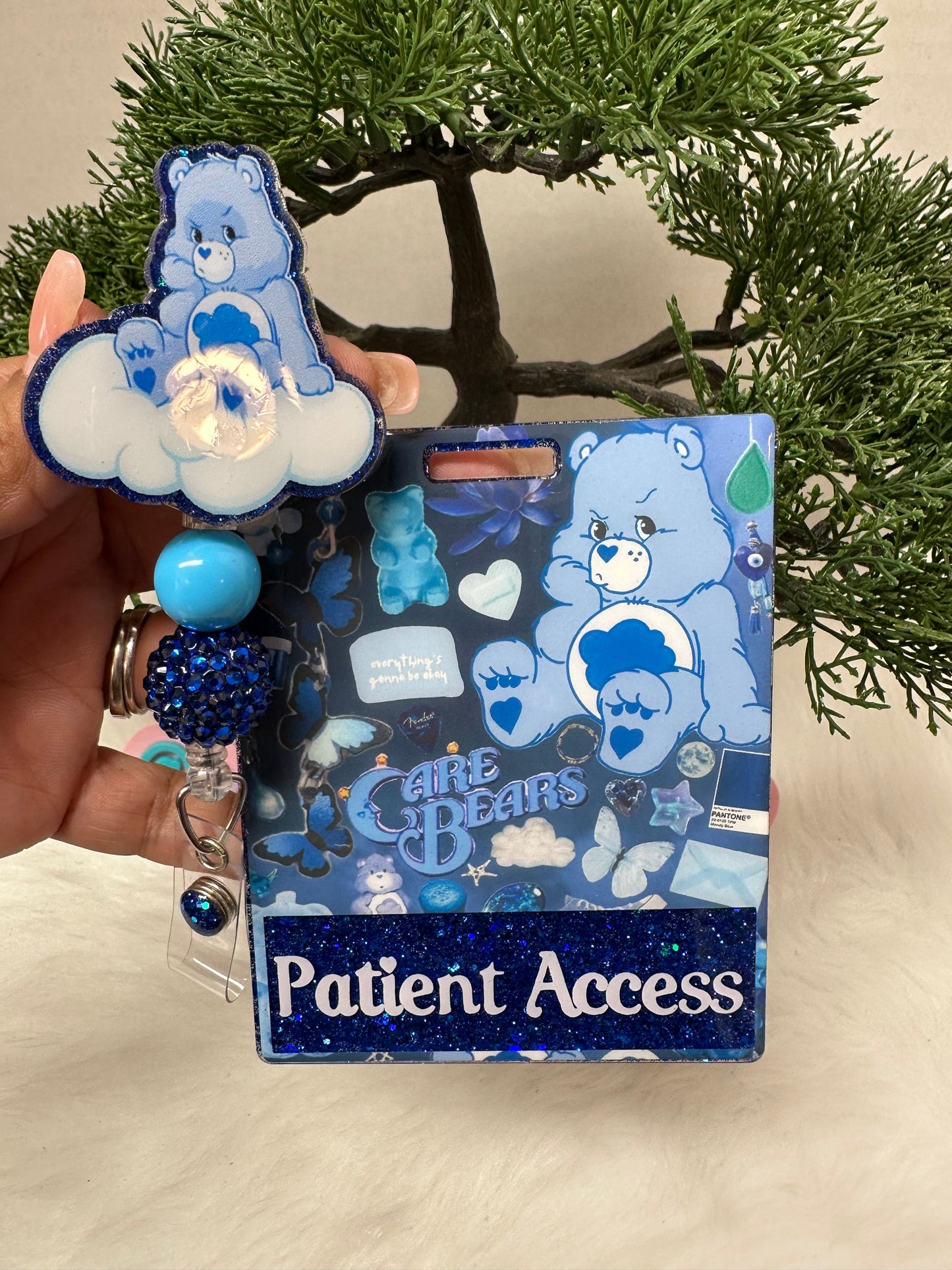 Grumpy Bear Badge Buddy Set