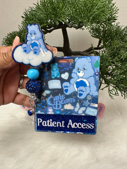 Grumpy Bear Badge Buddy Set