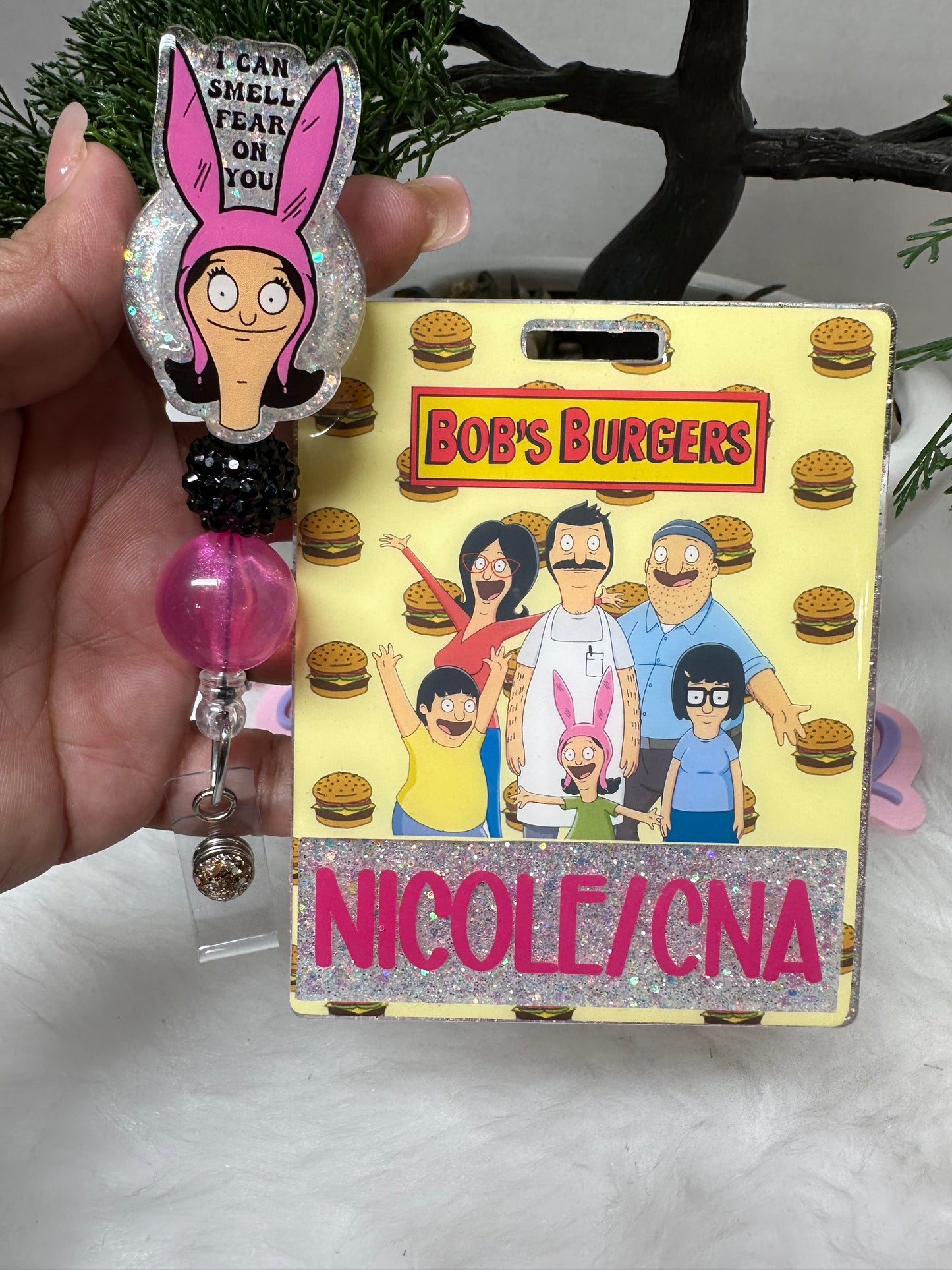 Hamburgers Badge Buddy Set
