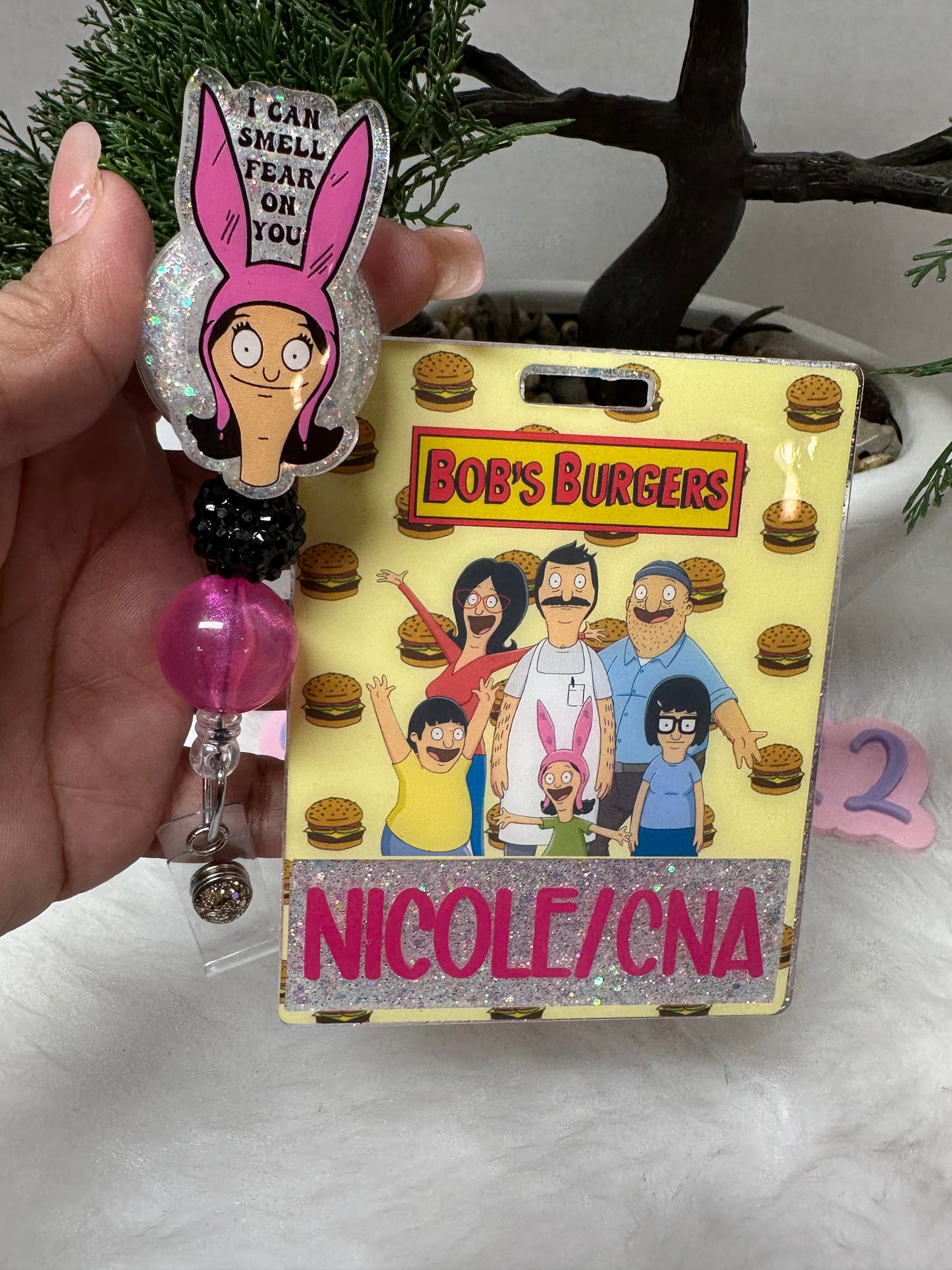 Hamburgers Badge Buddy Set