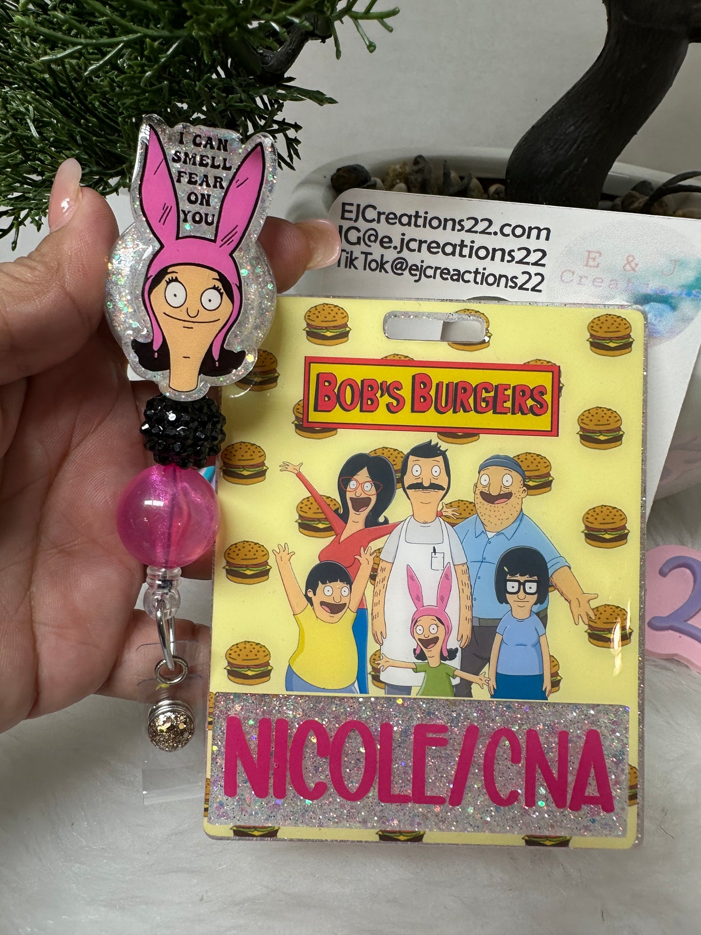 Hamburgers Badge Buddy Set