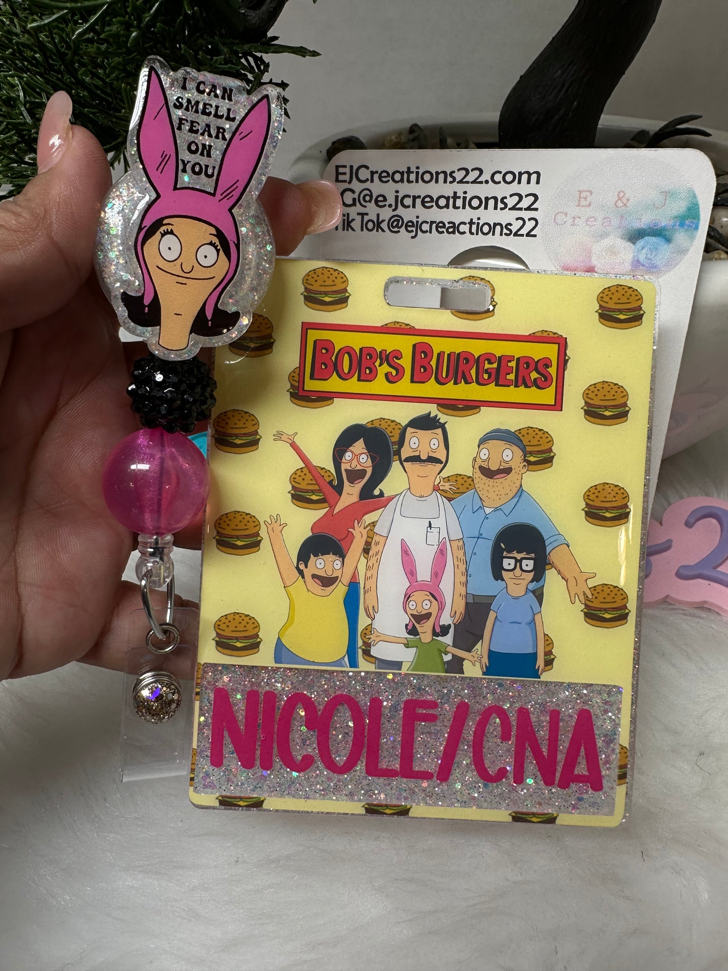 Hamburgers Badge Buddy Set