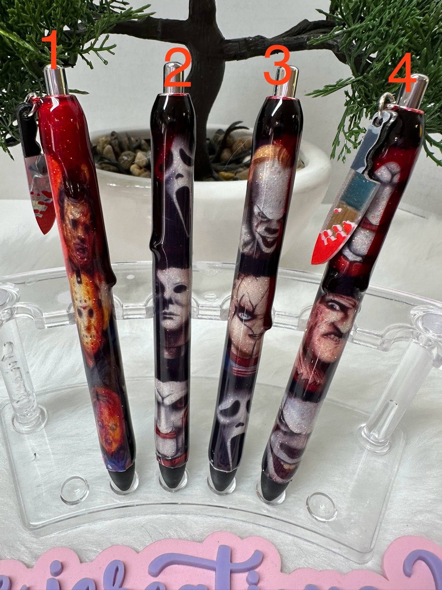 Bloody Drip Epoxy Horror Pen