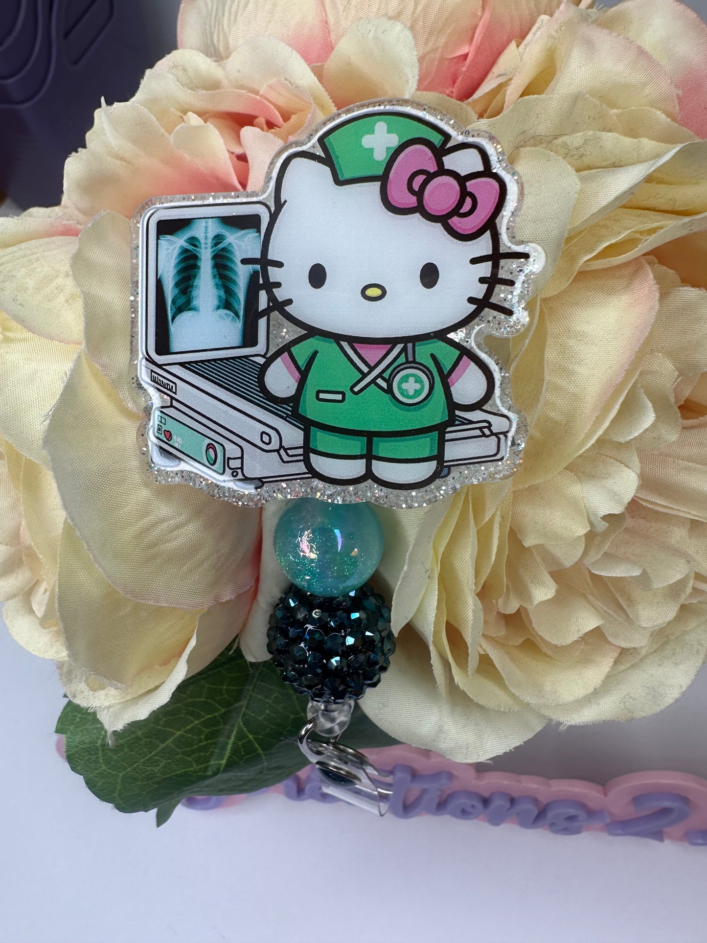 Kitty Radiologist Badge Reel