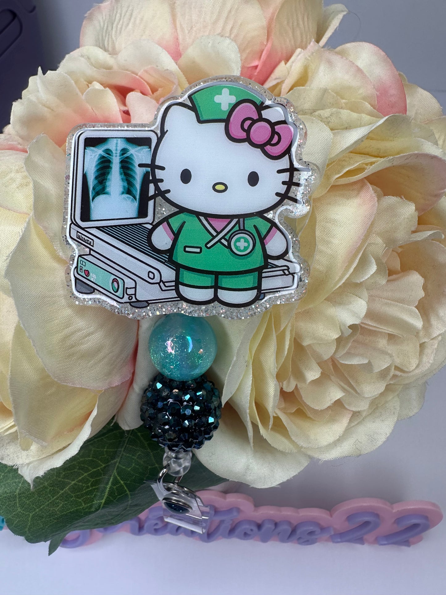 Kitty Radiologist Badge Reel