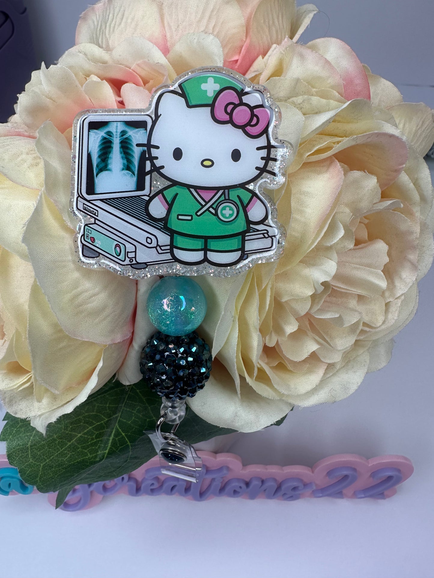 Kitty Radiologist Badge Reel