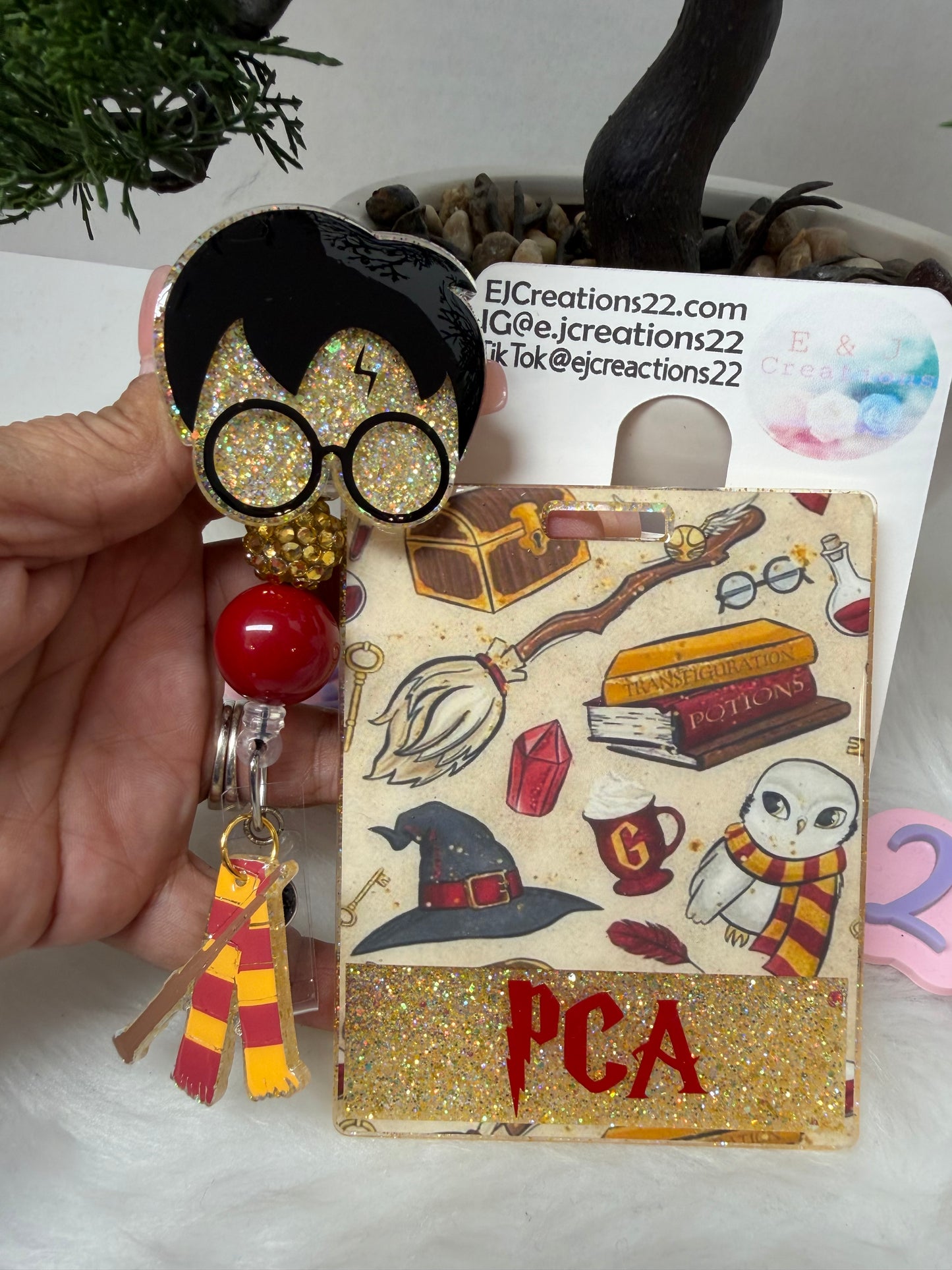 Wizard Boy Badge Buddy Set