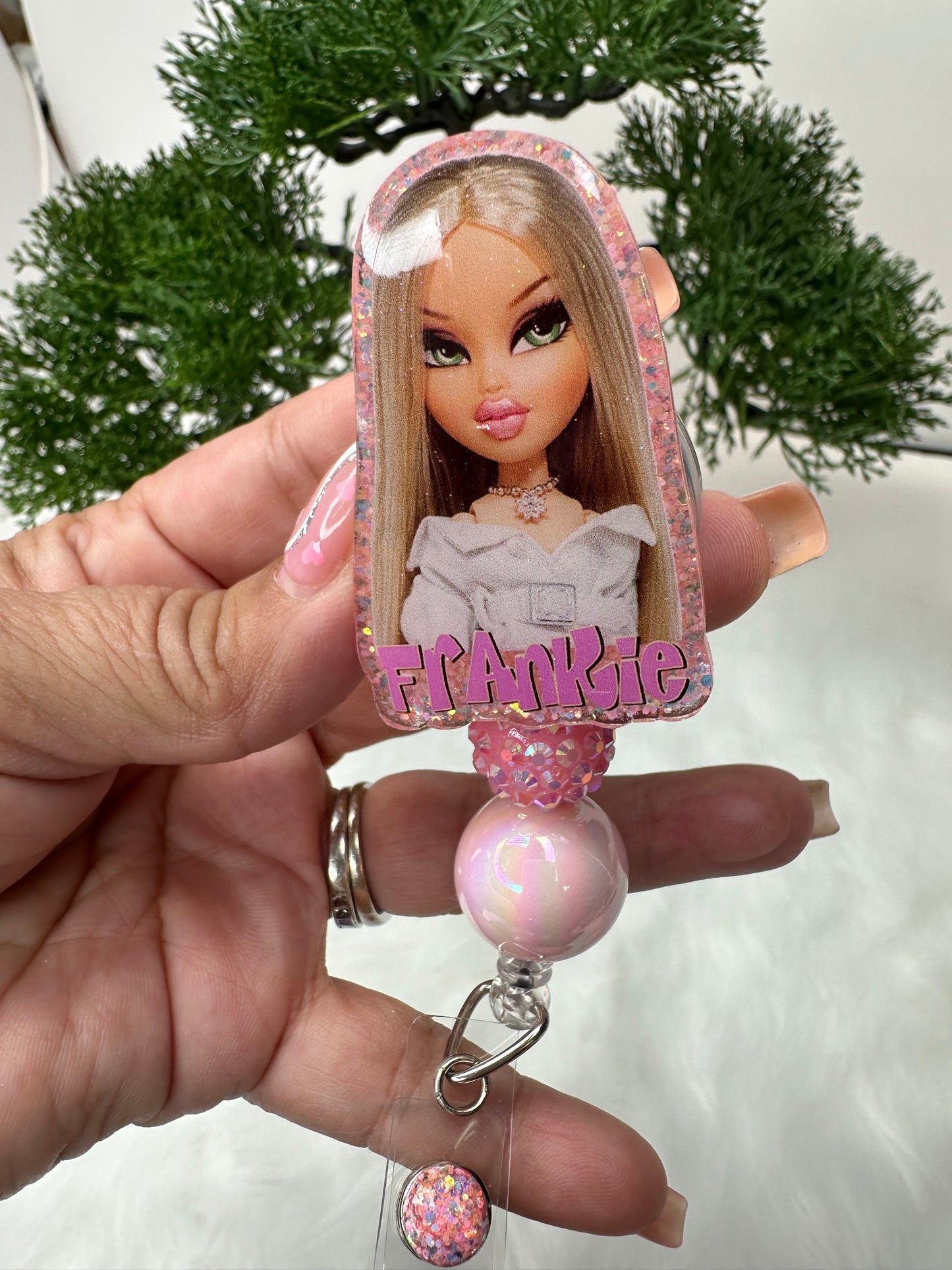 Frankie Bratz Doll Badge Reel